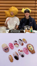 SKZ Cooking with Seunglix press on nails