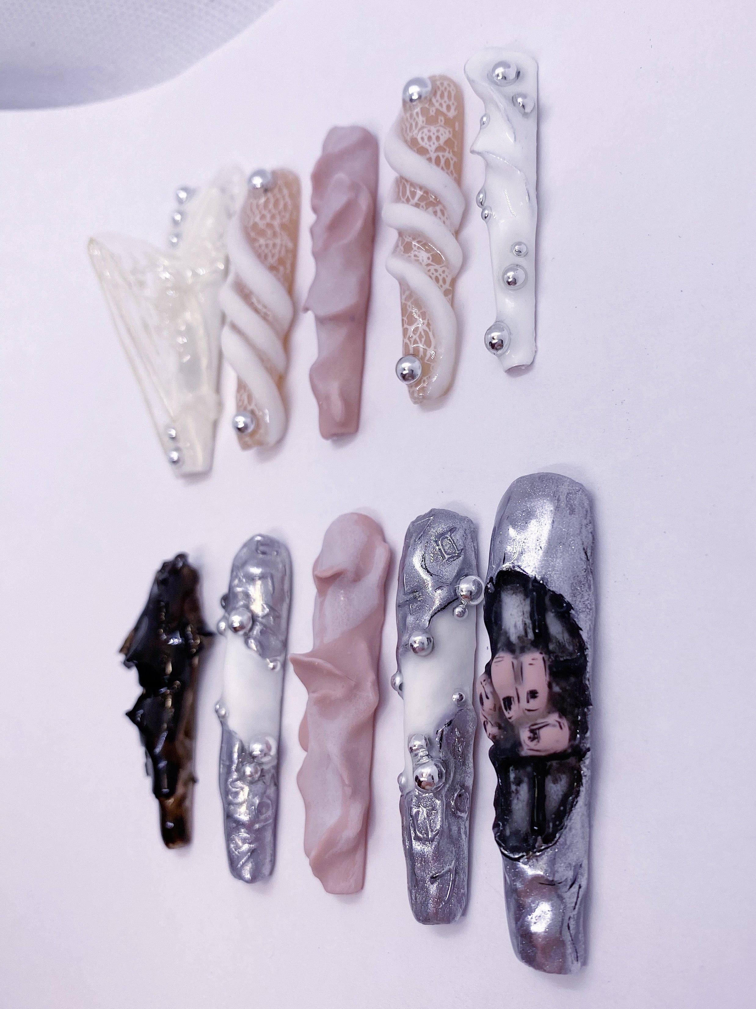 Blackpink GO press on nails