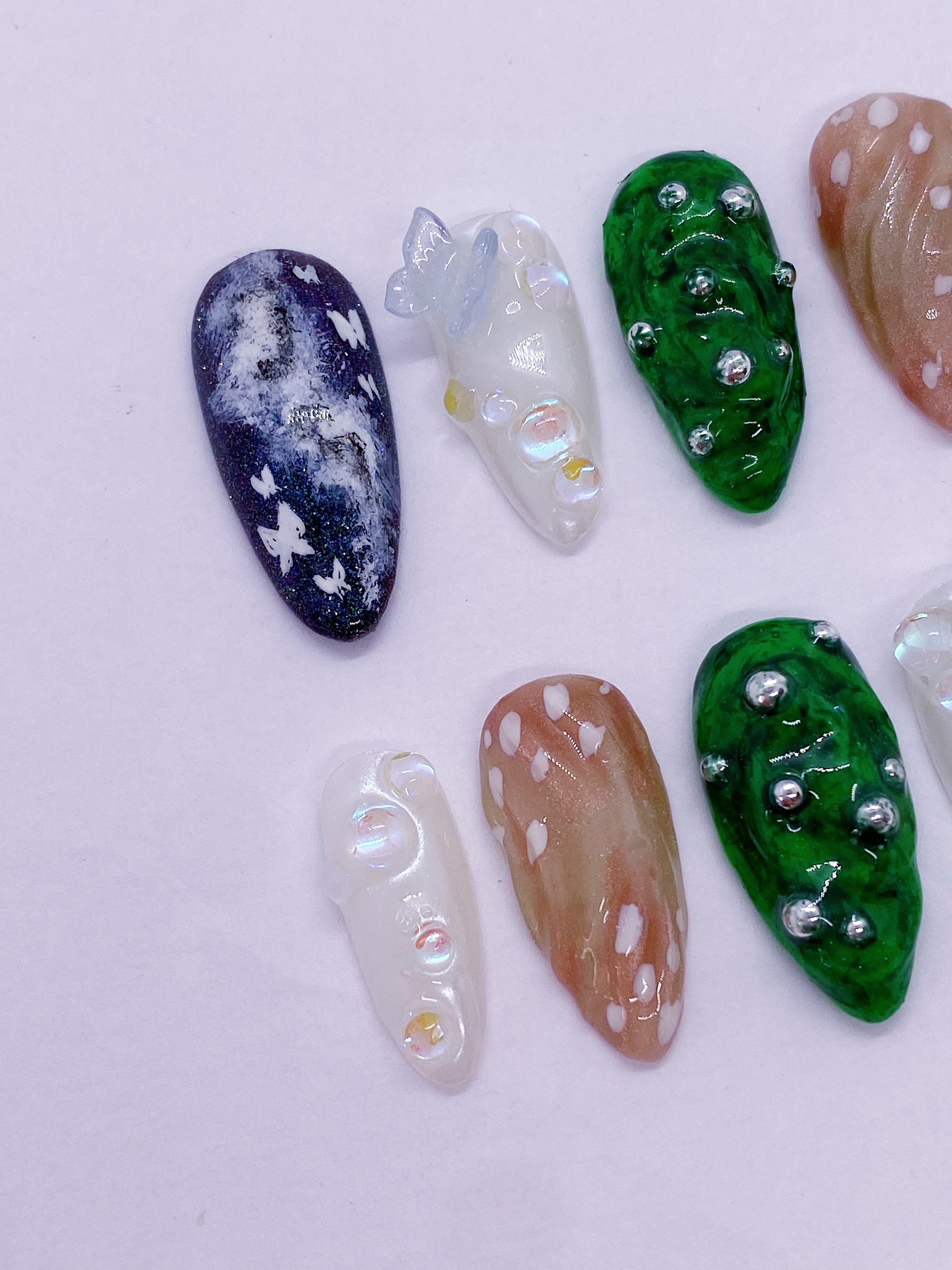 Babymonster SUPA DUPA LUV press on nails