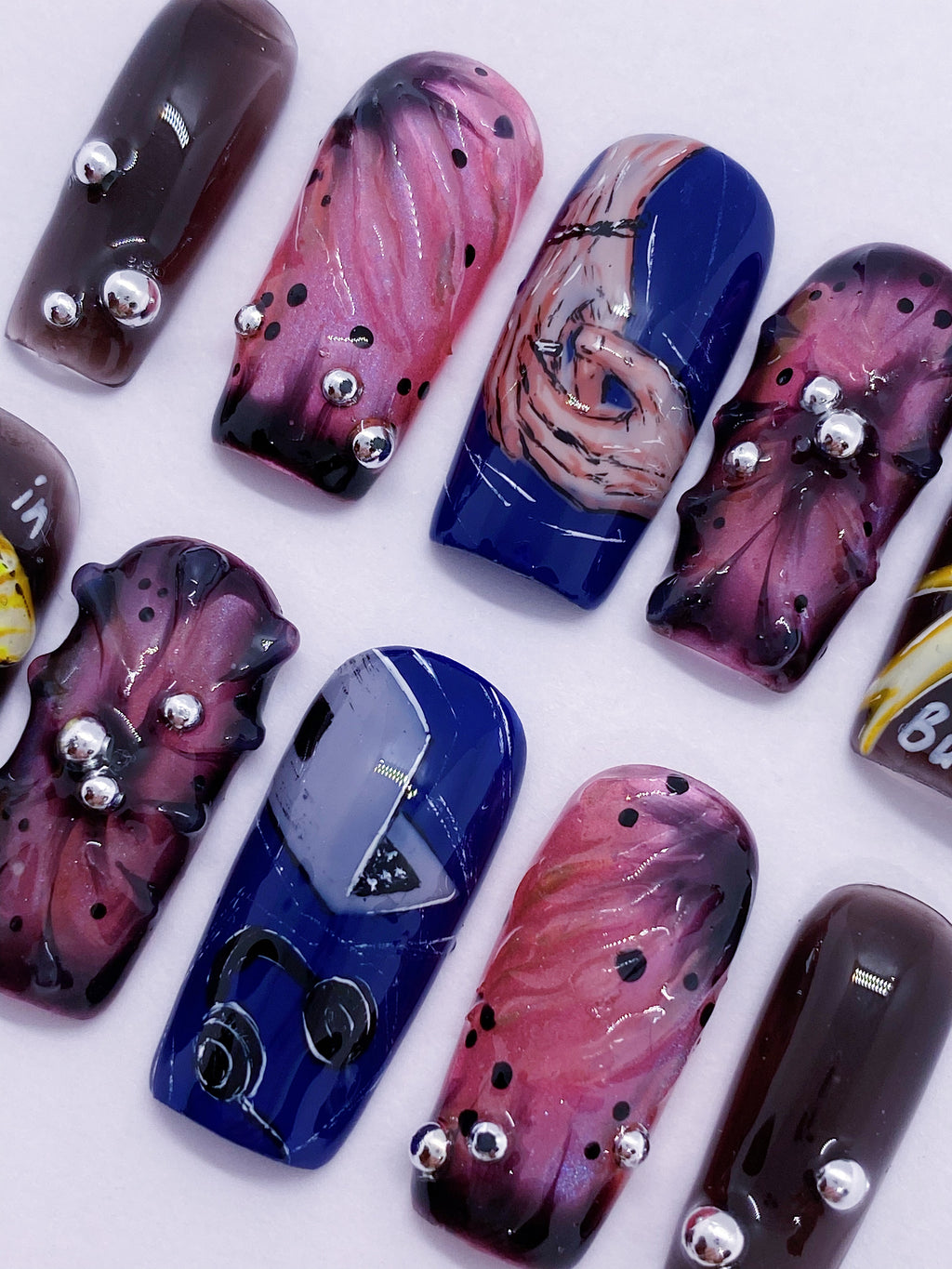 SKZ Bang Chan press on nails