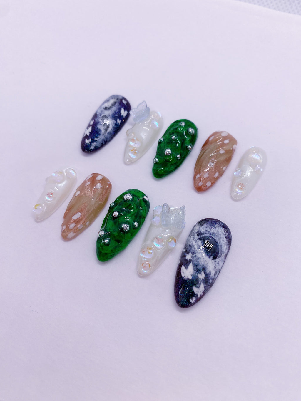 Babymonster SUPA DUPA LUV press on nails