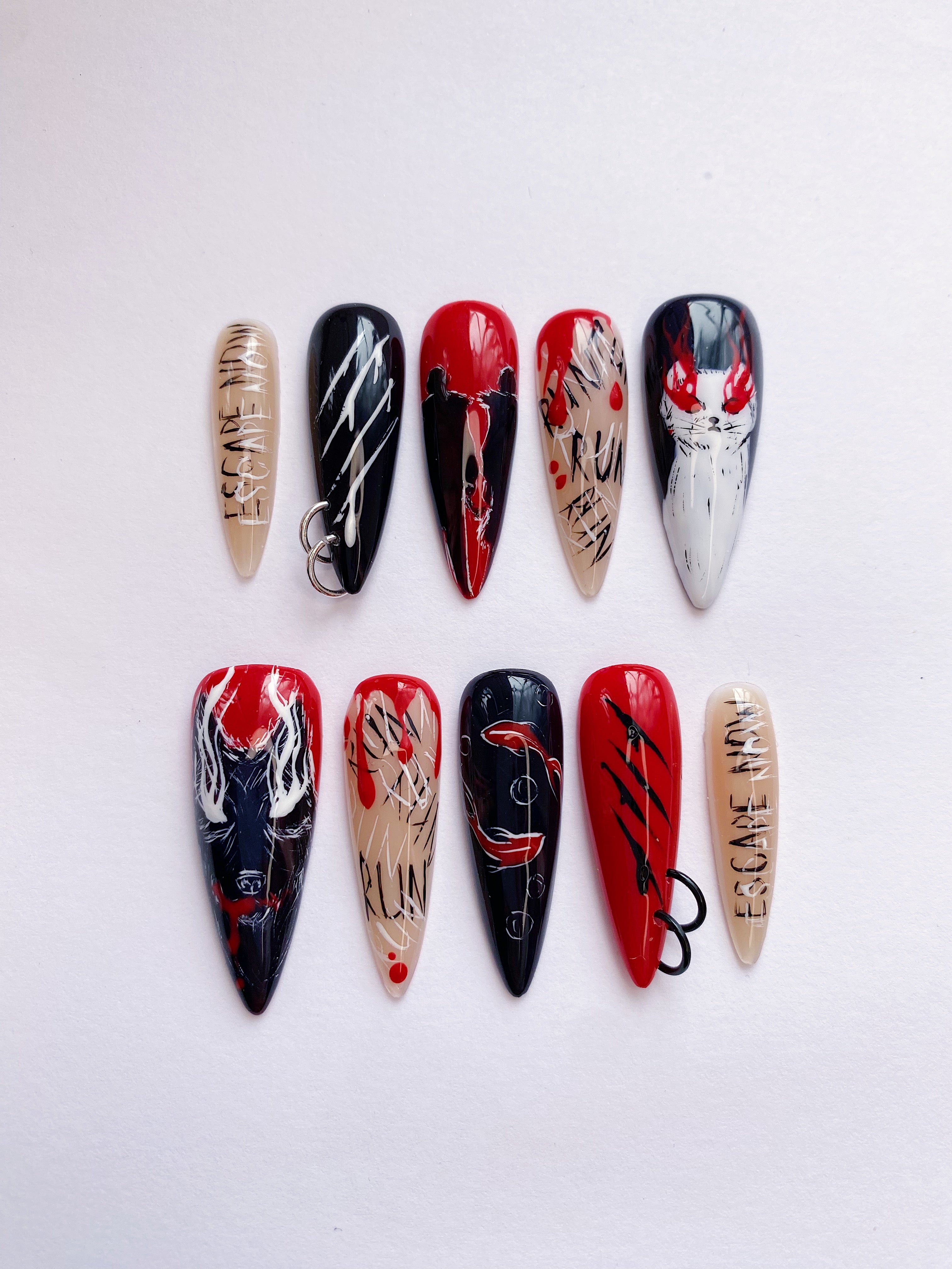 SKZ Escape press on nails