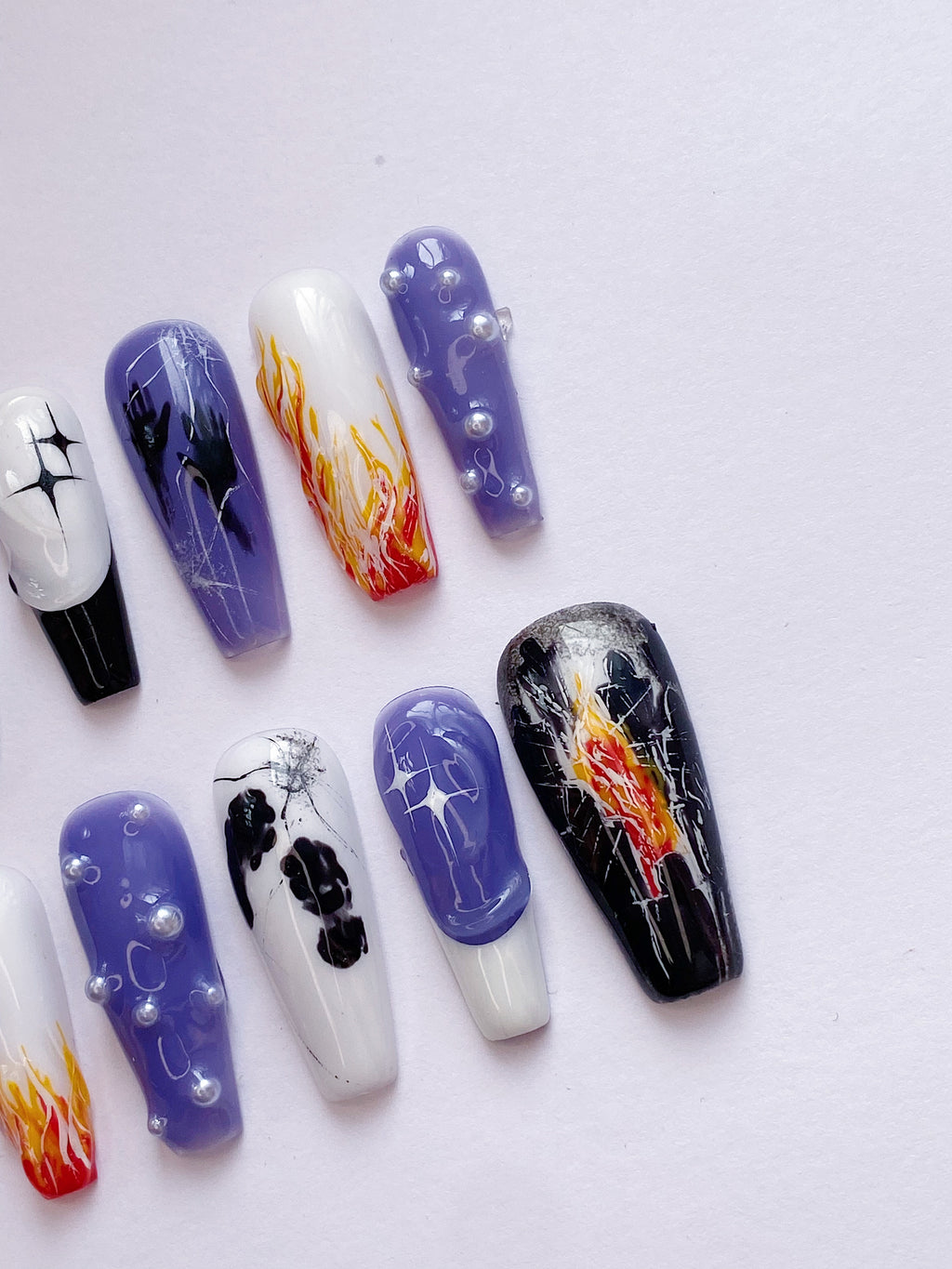 SKZ Truman press on nails