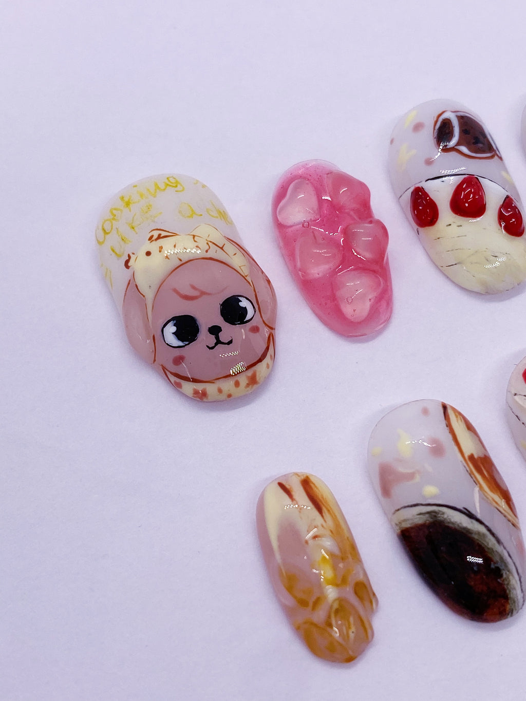 SKZ Cooking with Seunglix press on nails
