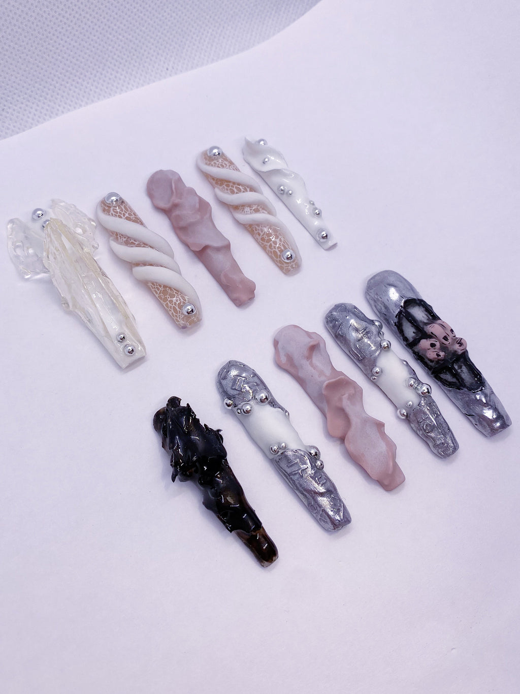 Blackpink GO press on nails