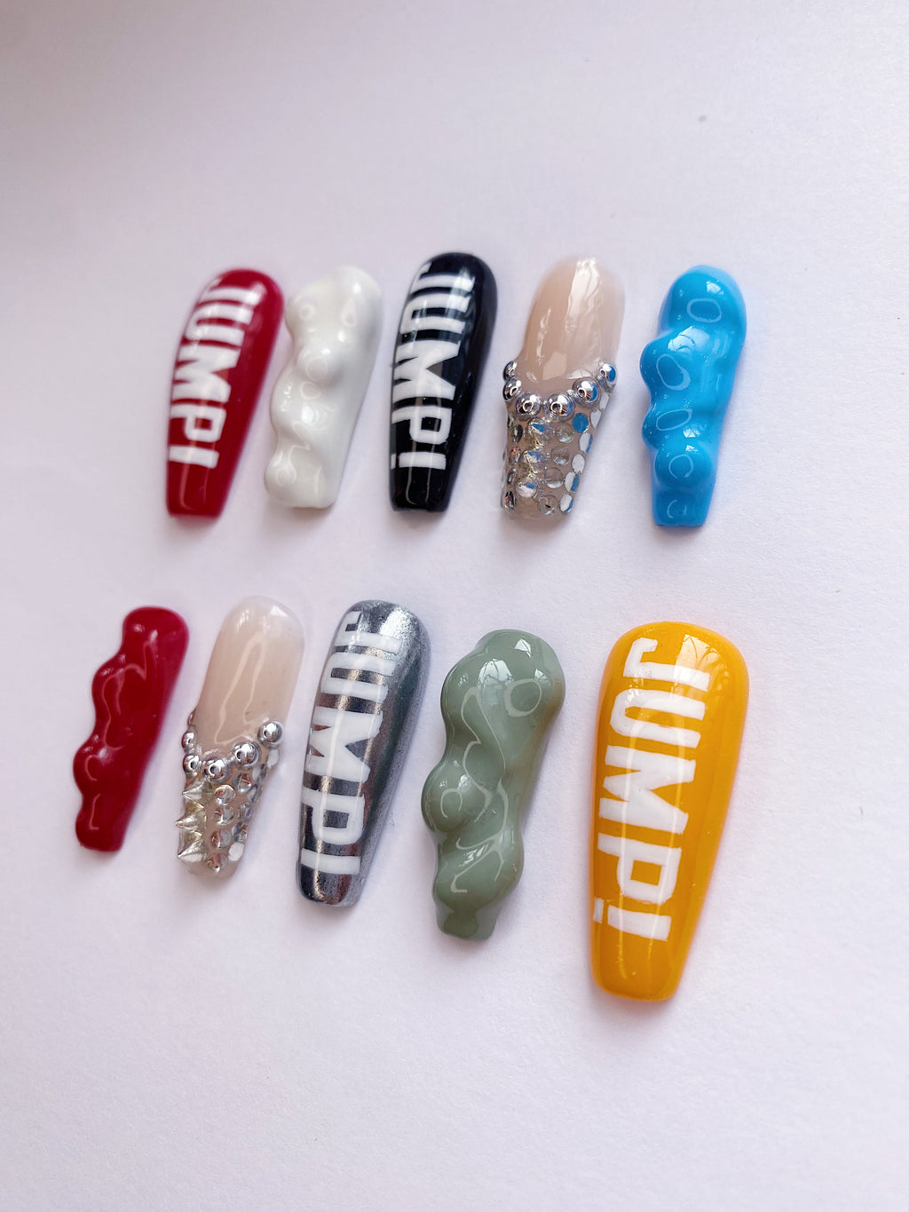 Blackpink JUMP press on nails