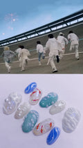 SKZ Lose my breath press on nails