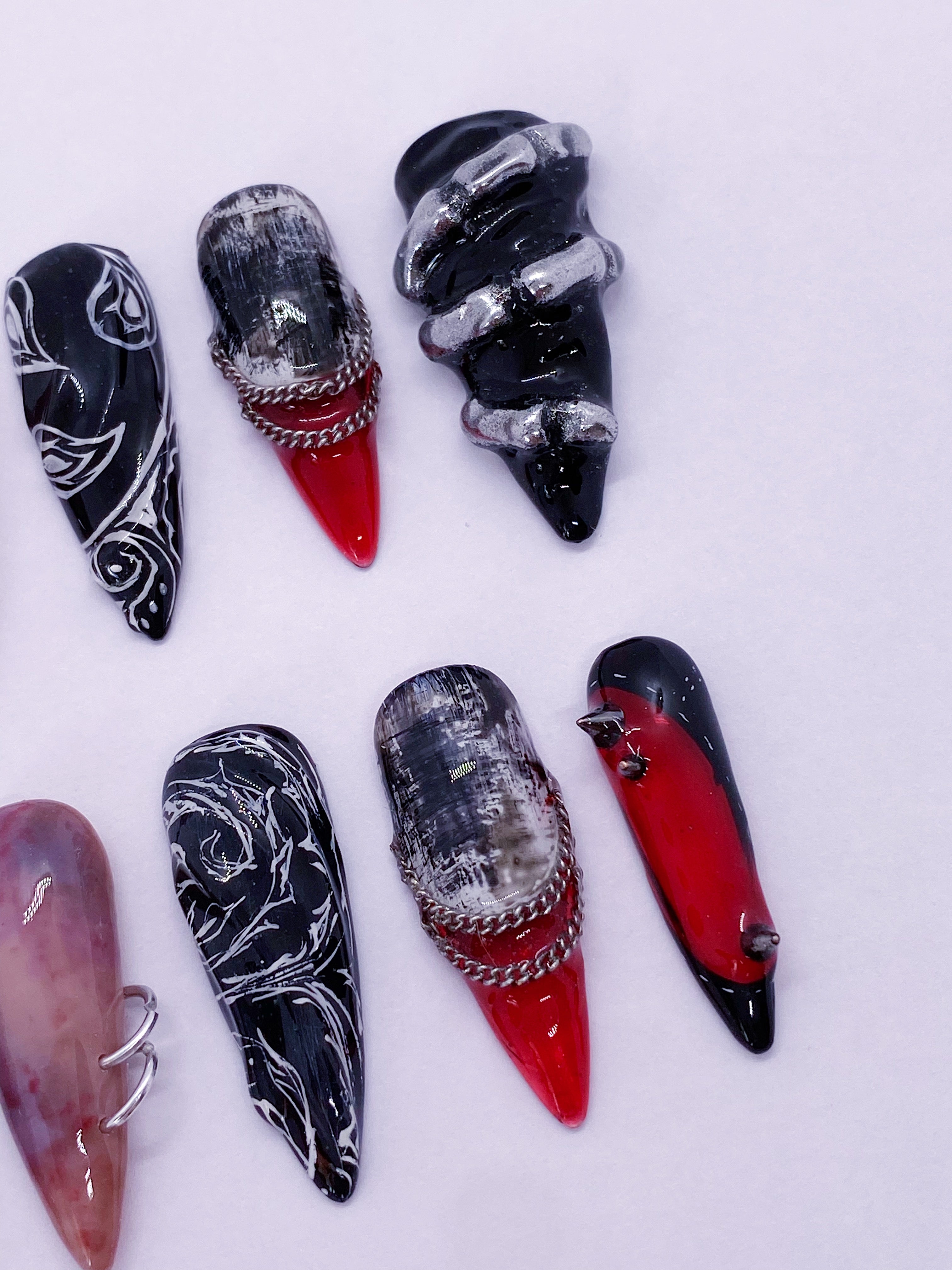 BTS Hooligan press on nails(Ready to claim)