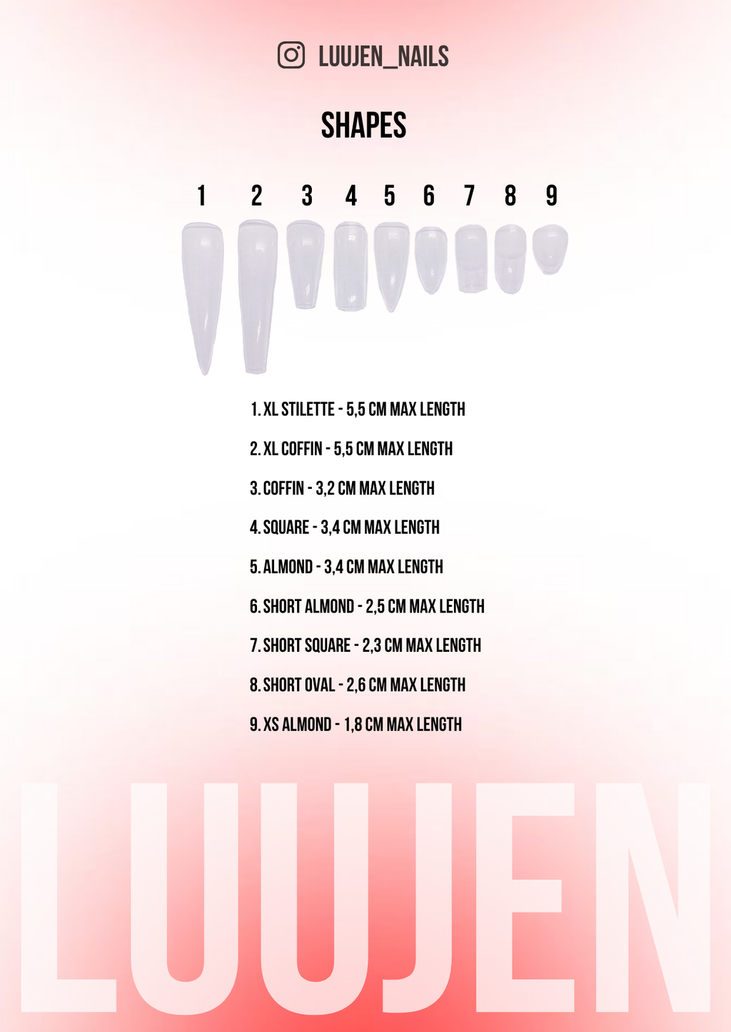 Babymonster Psycho press on nails