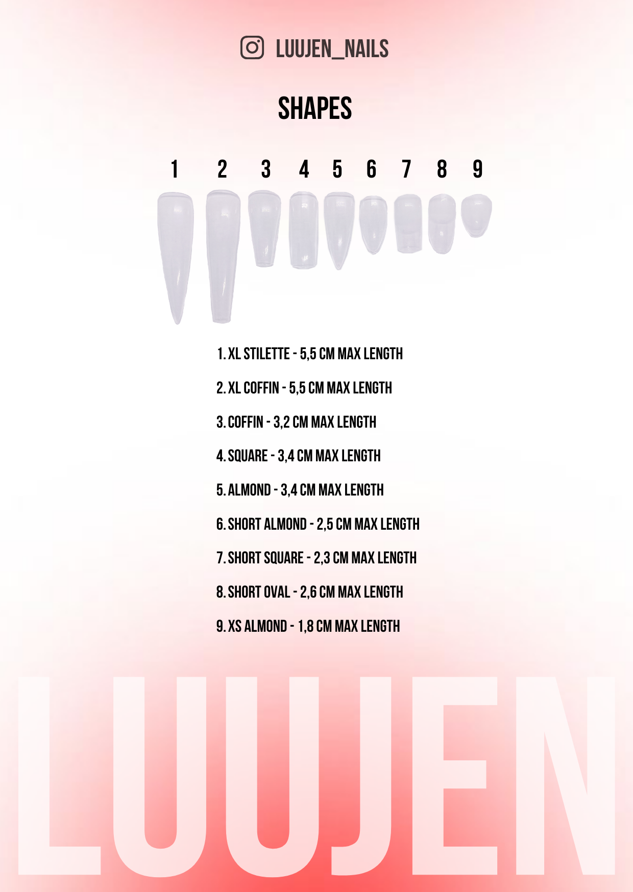 Custom nails SHORT-MEDIUM