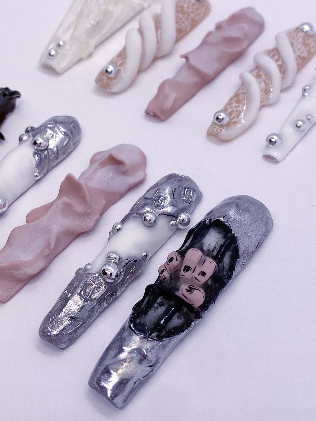 Blackpink GO press on nails