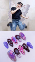 SKZ Changbin press on nails