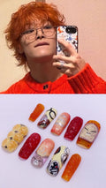 SKZ Baby-bread press on nails