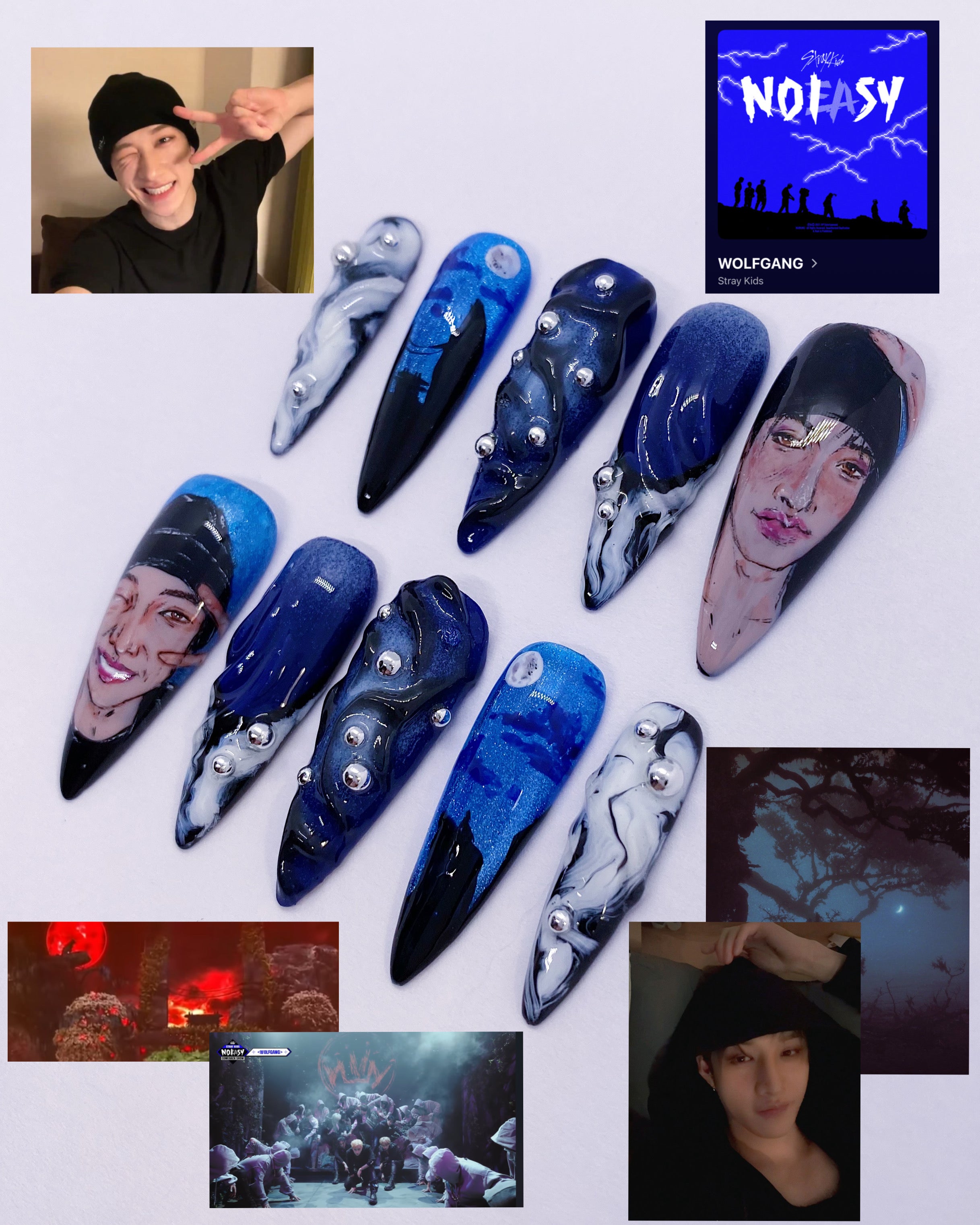 Custom nails WITH YOUR BIAS