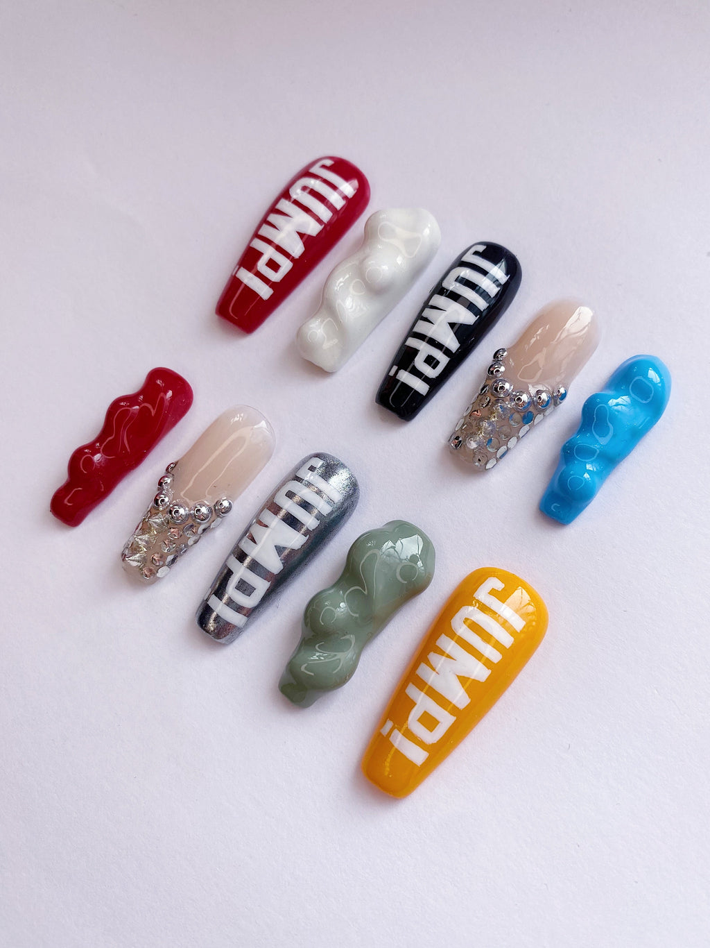 Blackpink JUMP press on nails