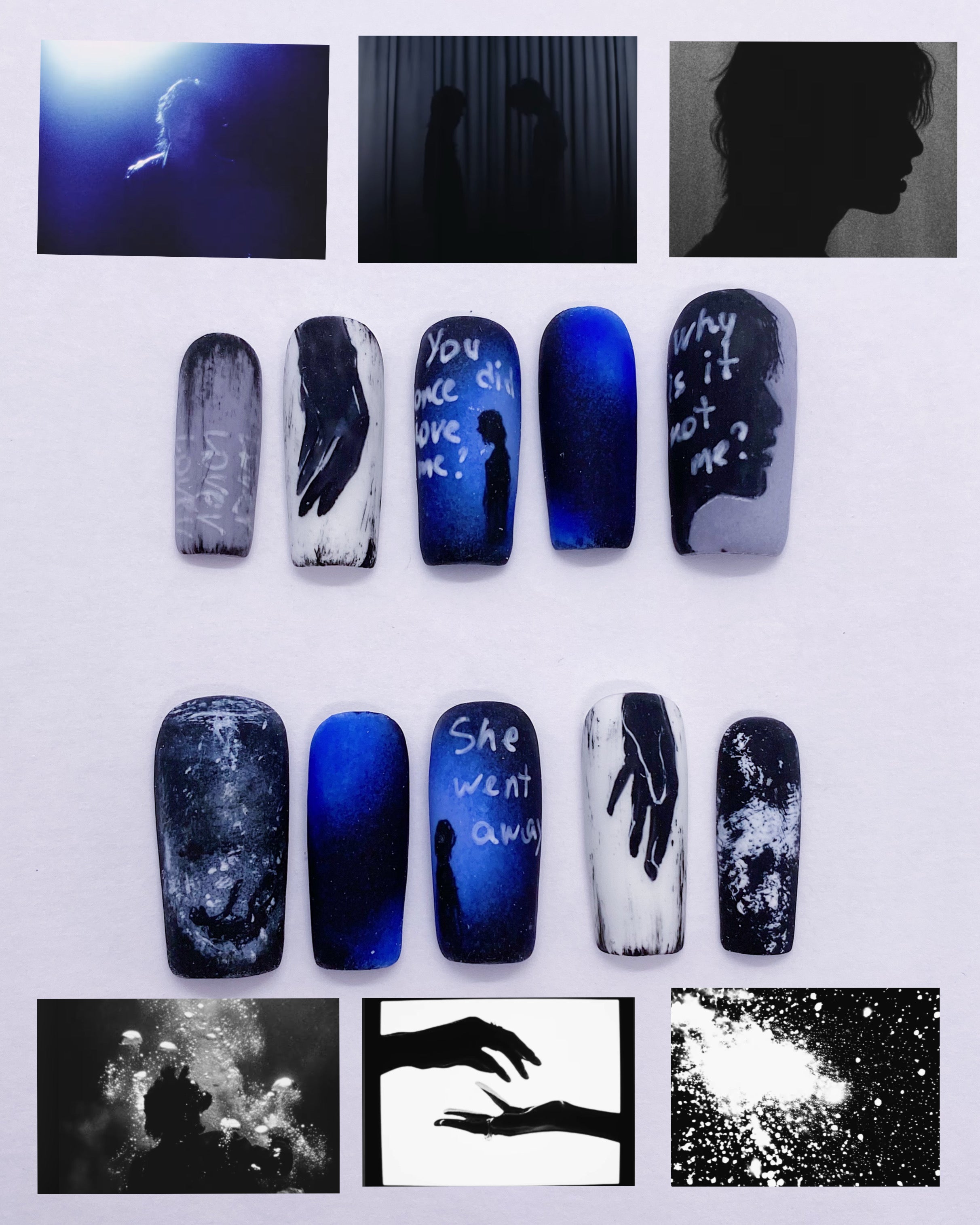 Hyunjin LOVER press on nails