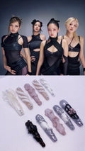 Blackpink GO press on nails