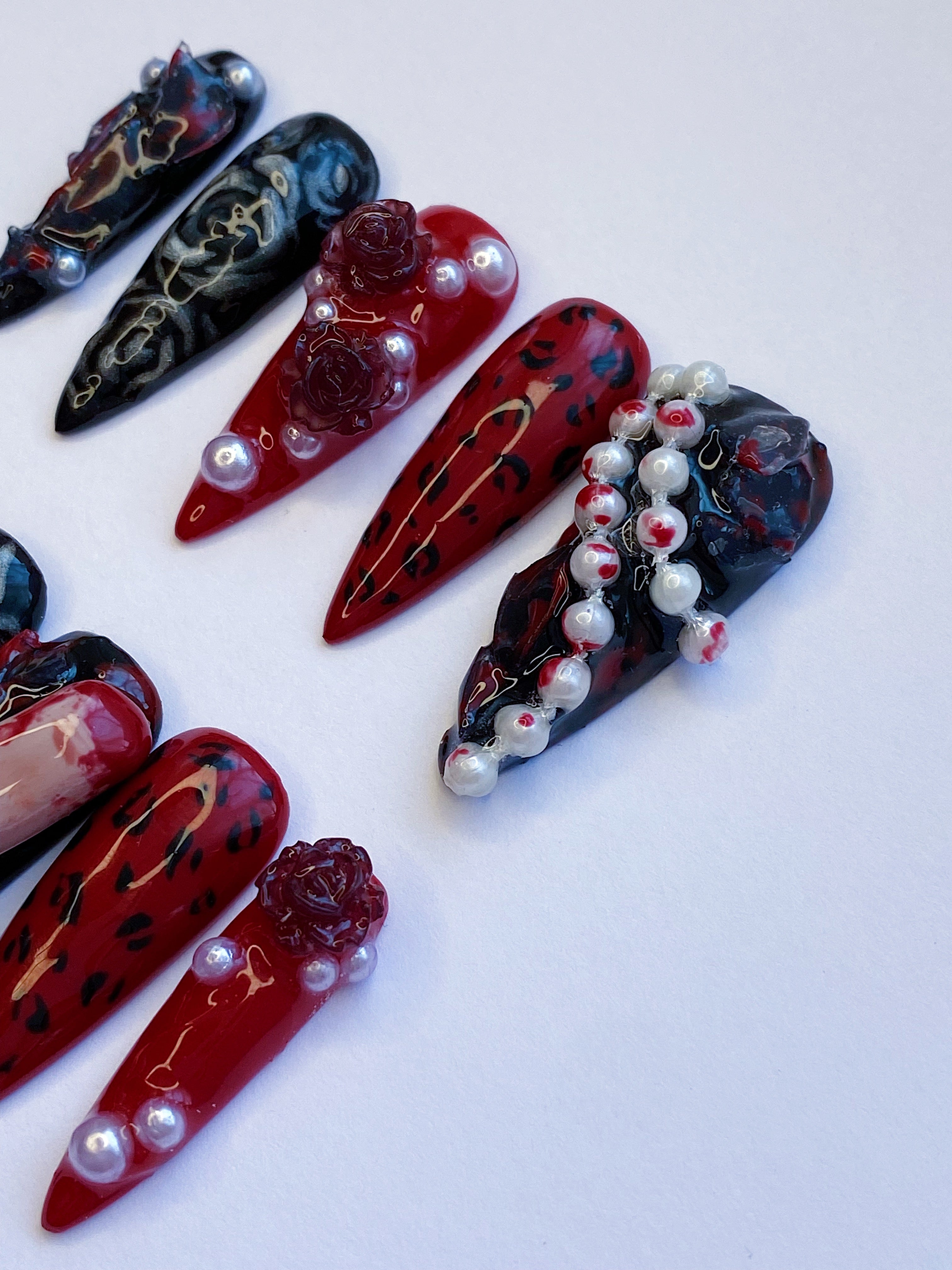 KATSEYE Gabriela press on nails(Ready to claim)
