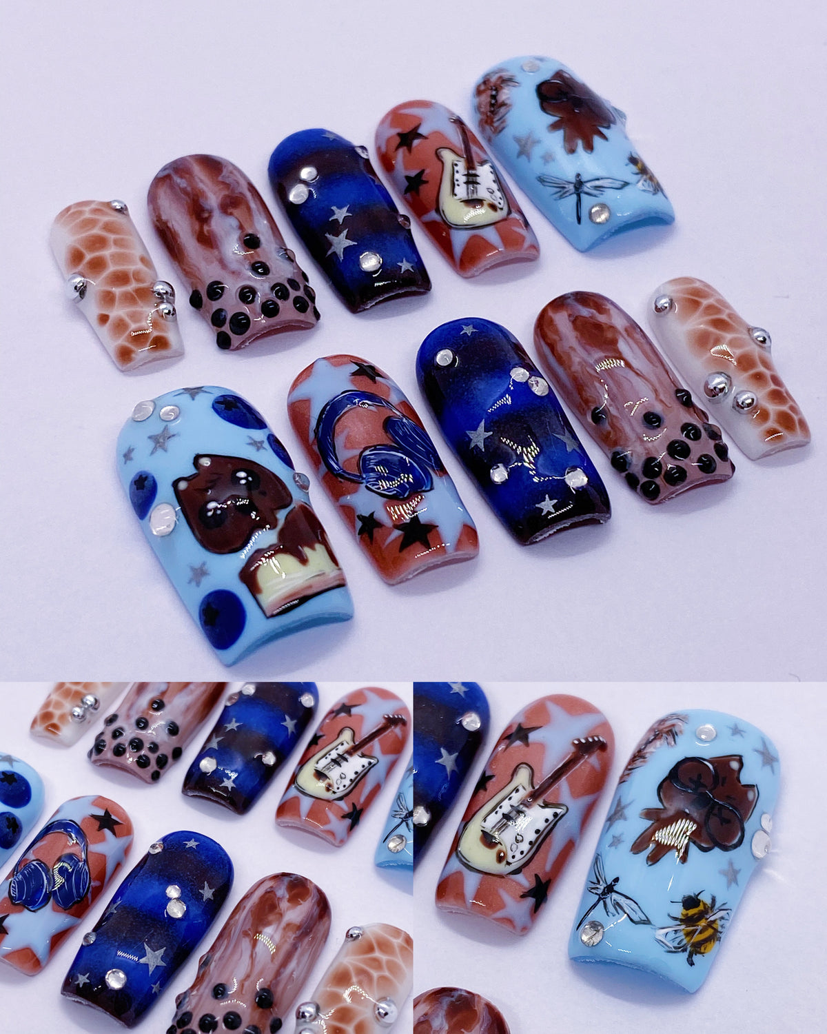 SKZ Han Jisung press on nails