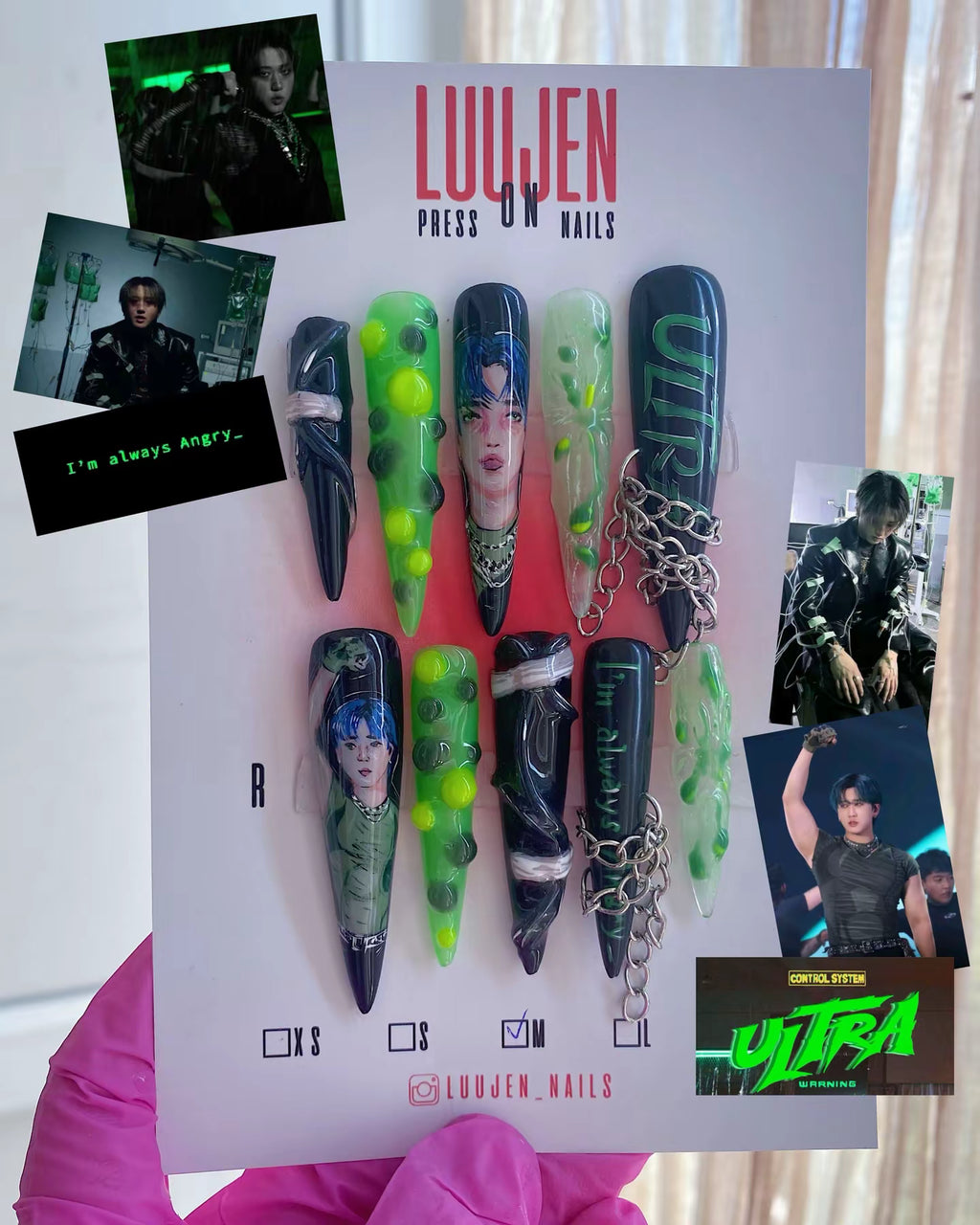 Custom nails WITH YOUR BIAS
