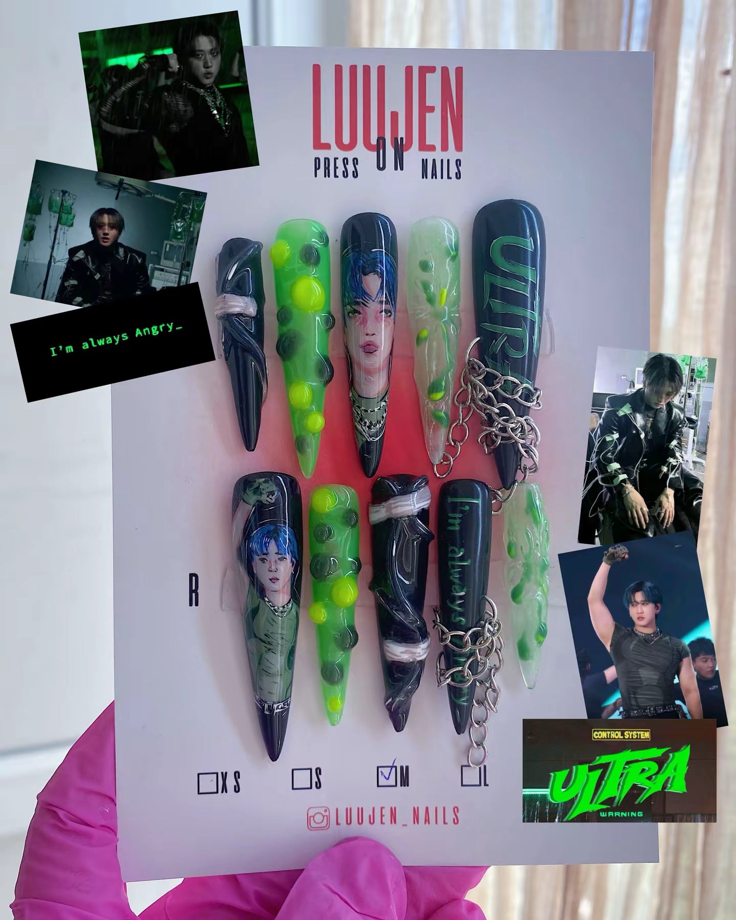 Custom nails WITH YOUR BIAS