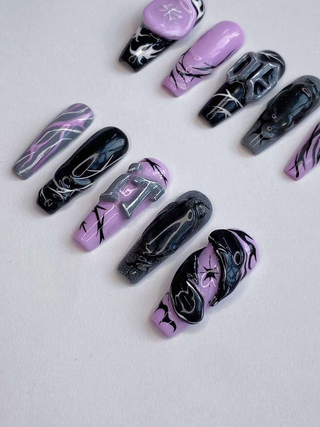 SKZ Do It press on nails(Ready to claim)