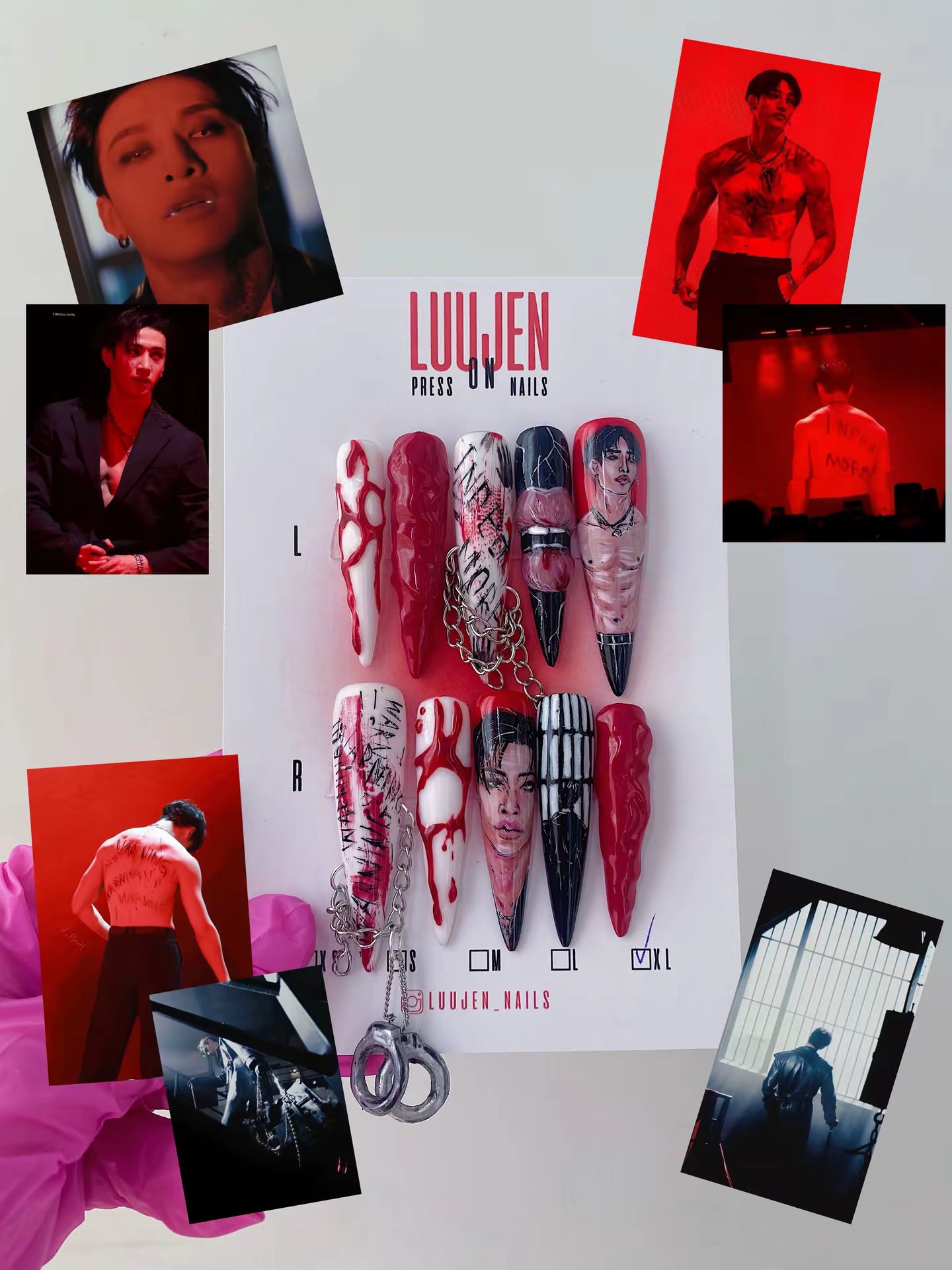 Custom nails WITH YOUR BIAS