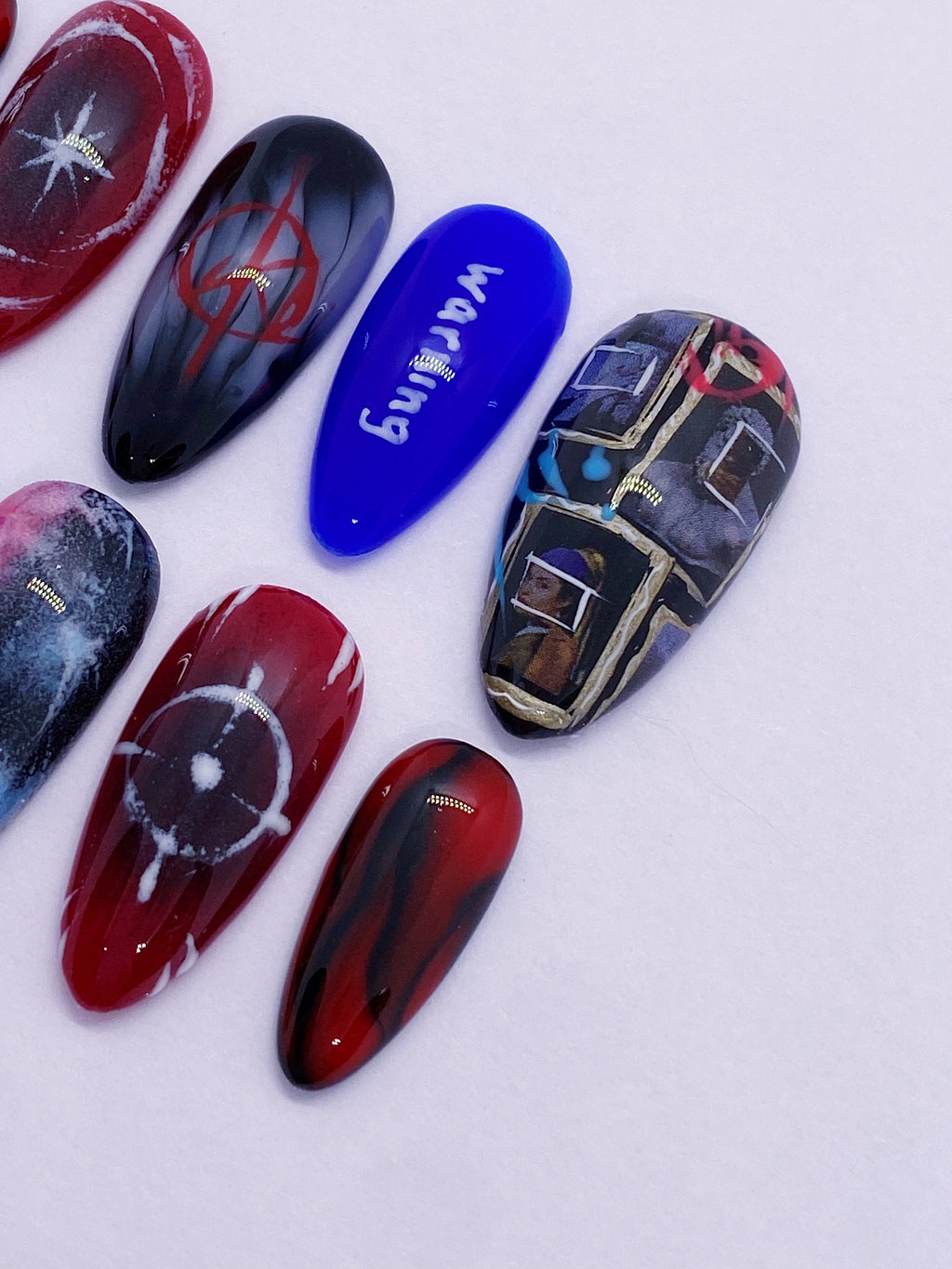 SKZ Chk Chk Boom press on nails