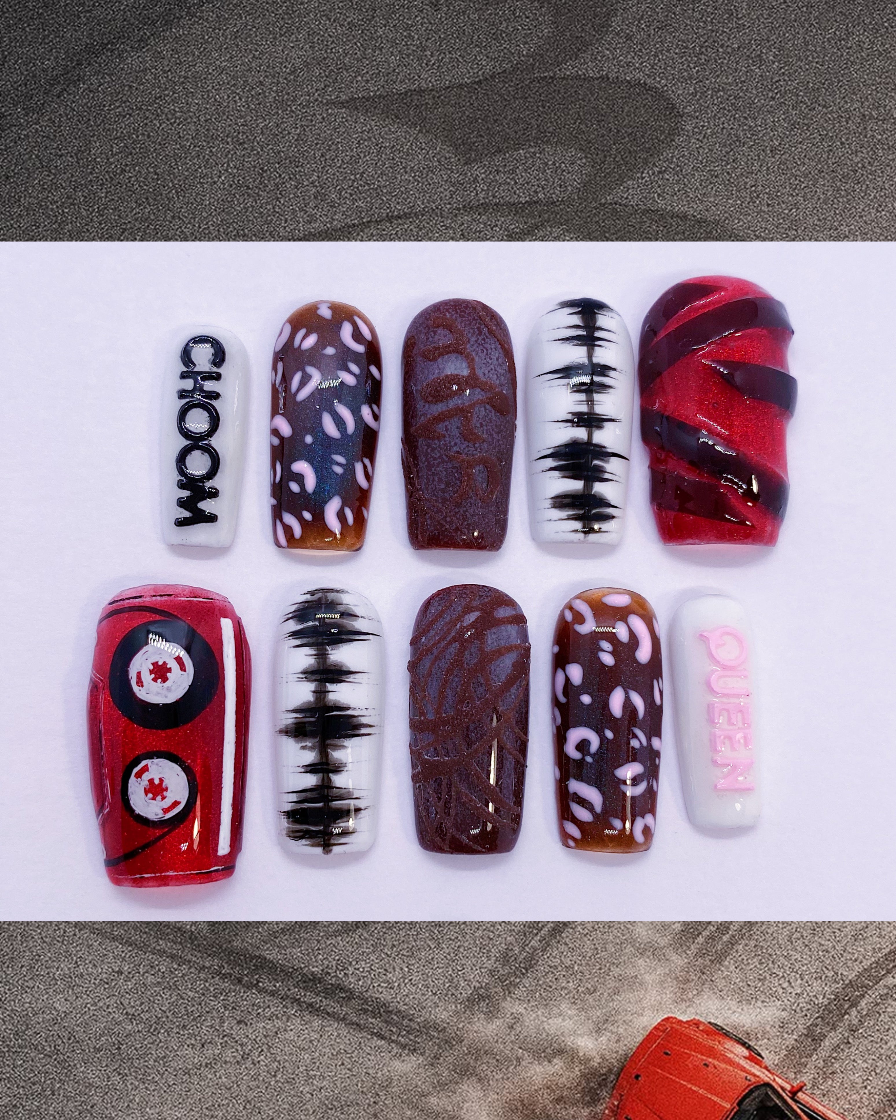 Babymonster CHOOM press on nails