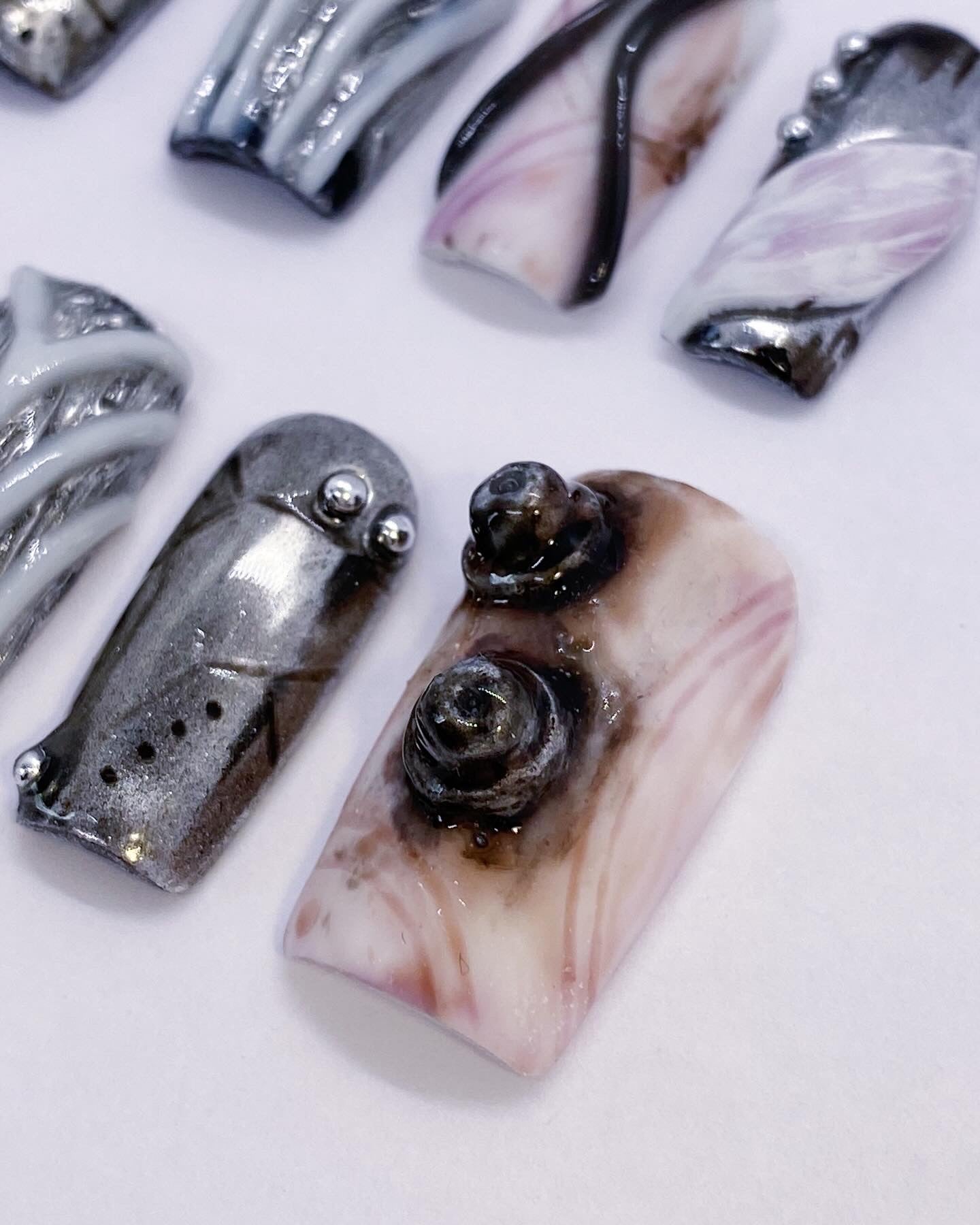 LISA Bad Angel press on nails(Ready to claim)