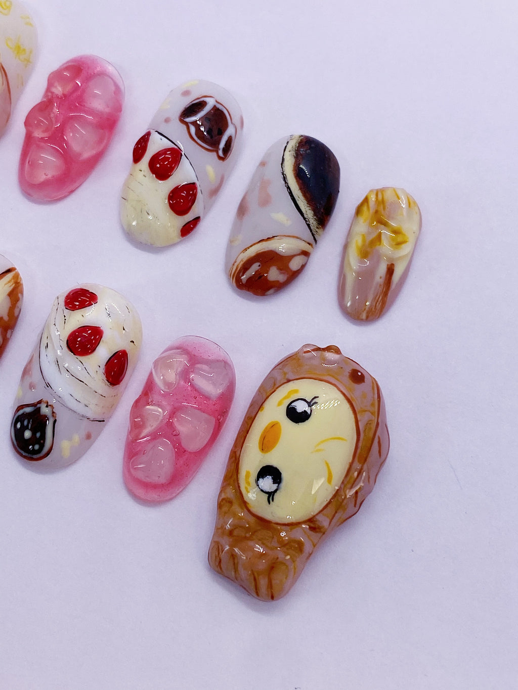 SKZ Cooking with Seunglix press on nails