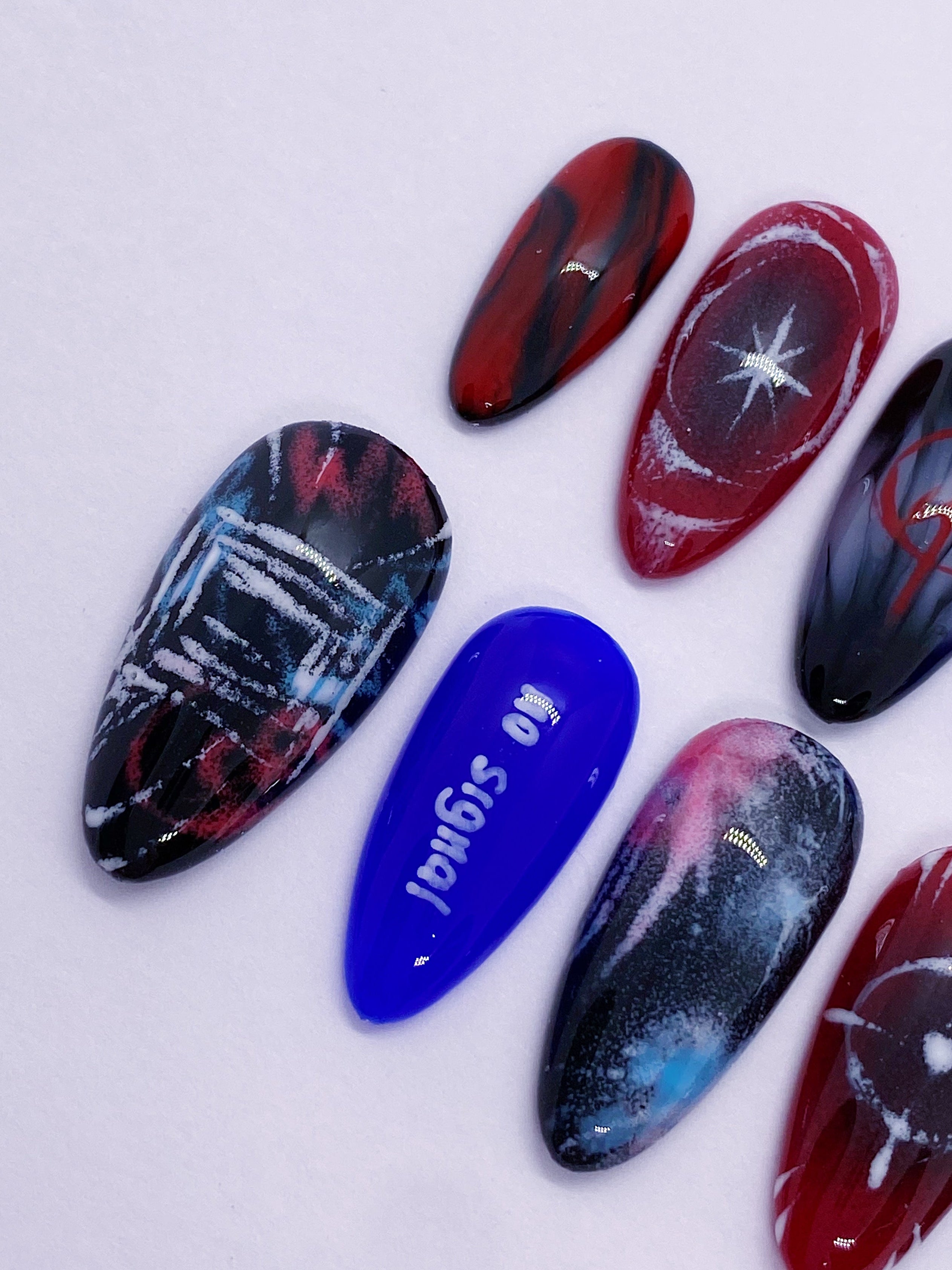 SKZ Chk Chk Boom press on nails