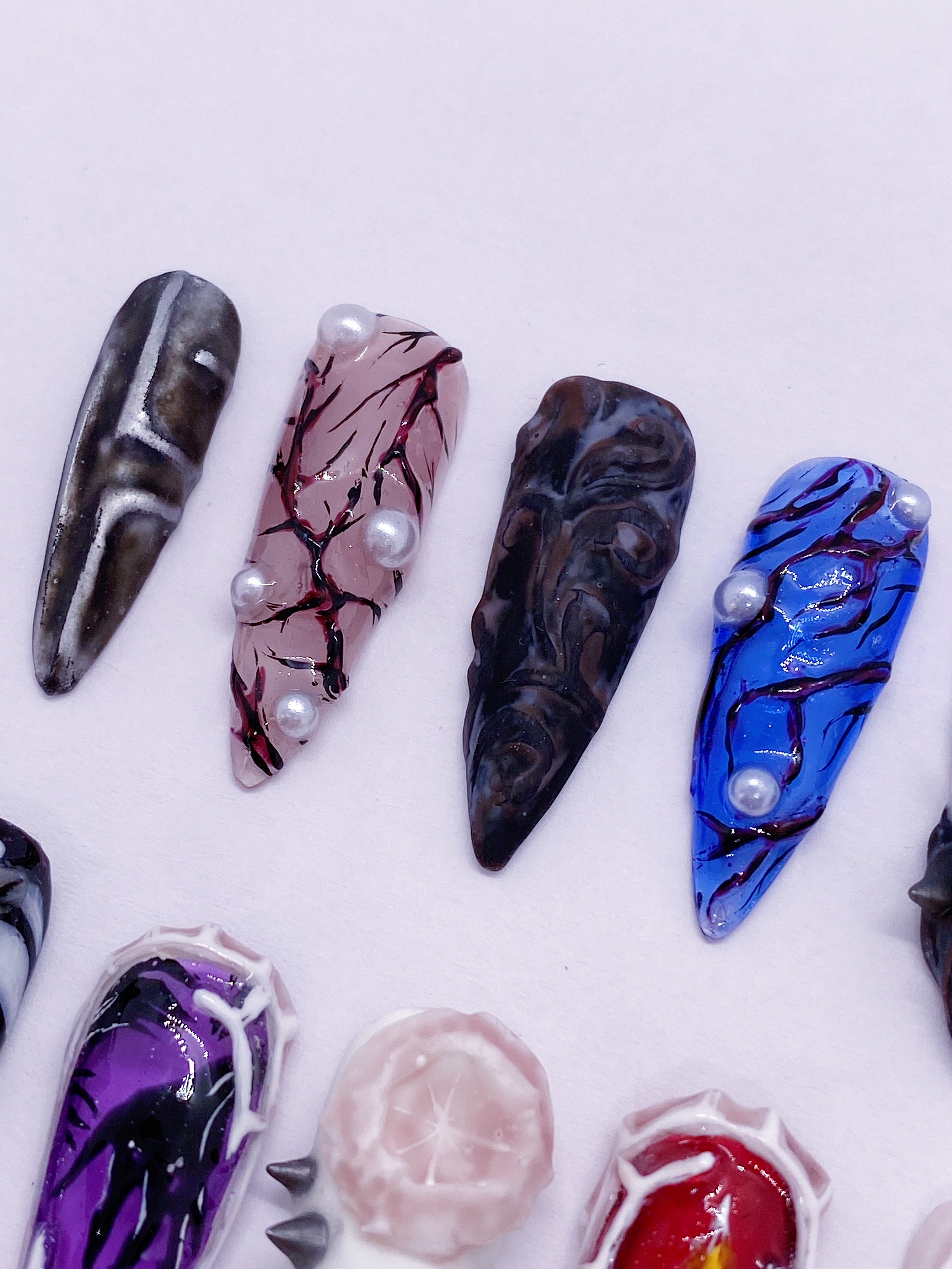 Babymonster Sheesh press on nails