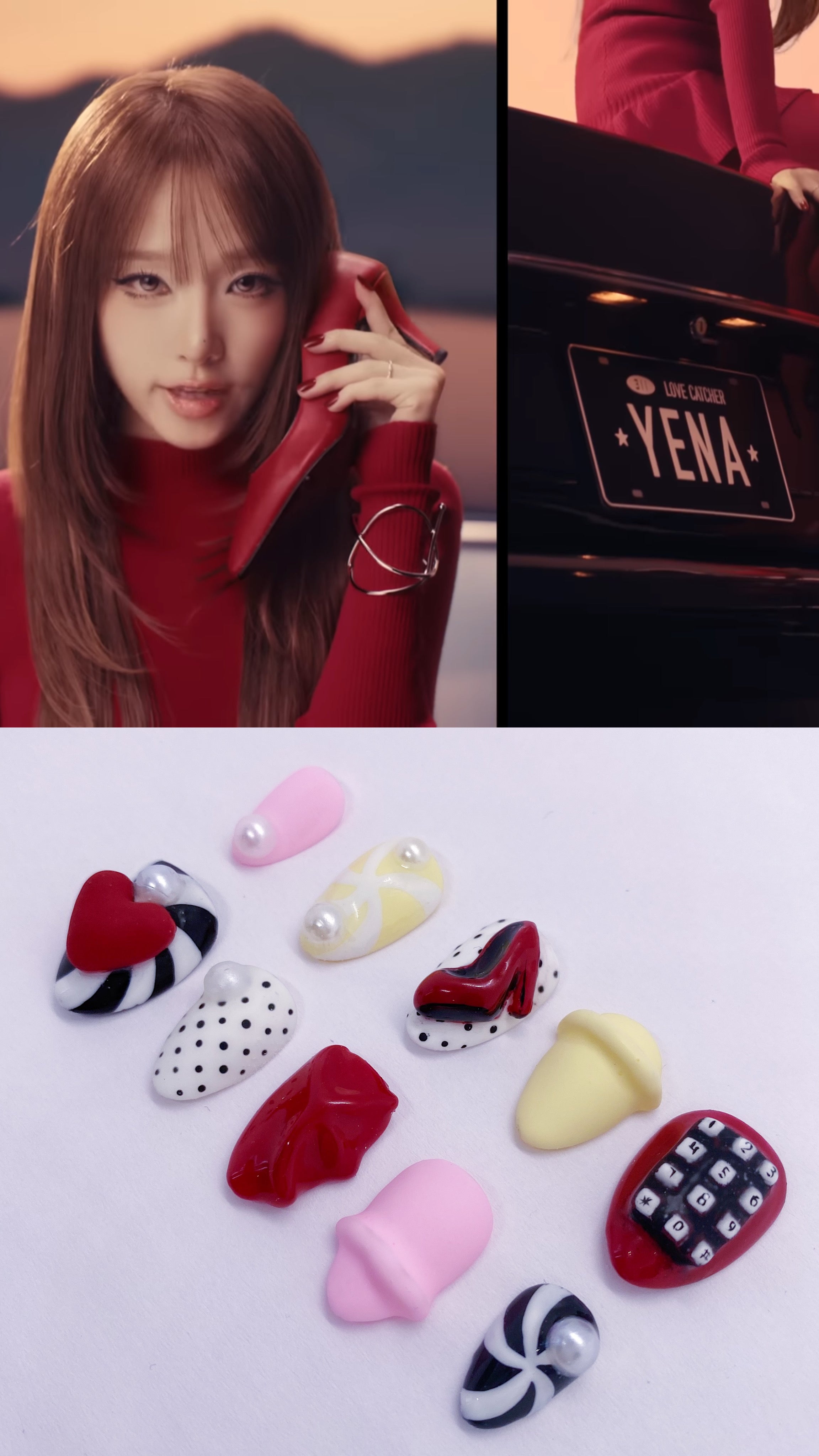 YENA Catch Catch press on nails