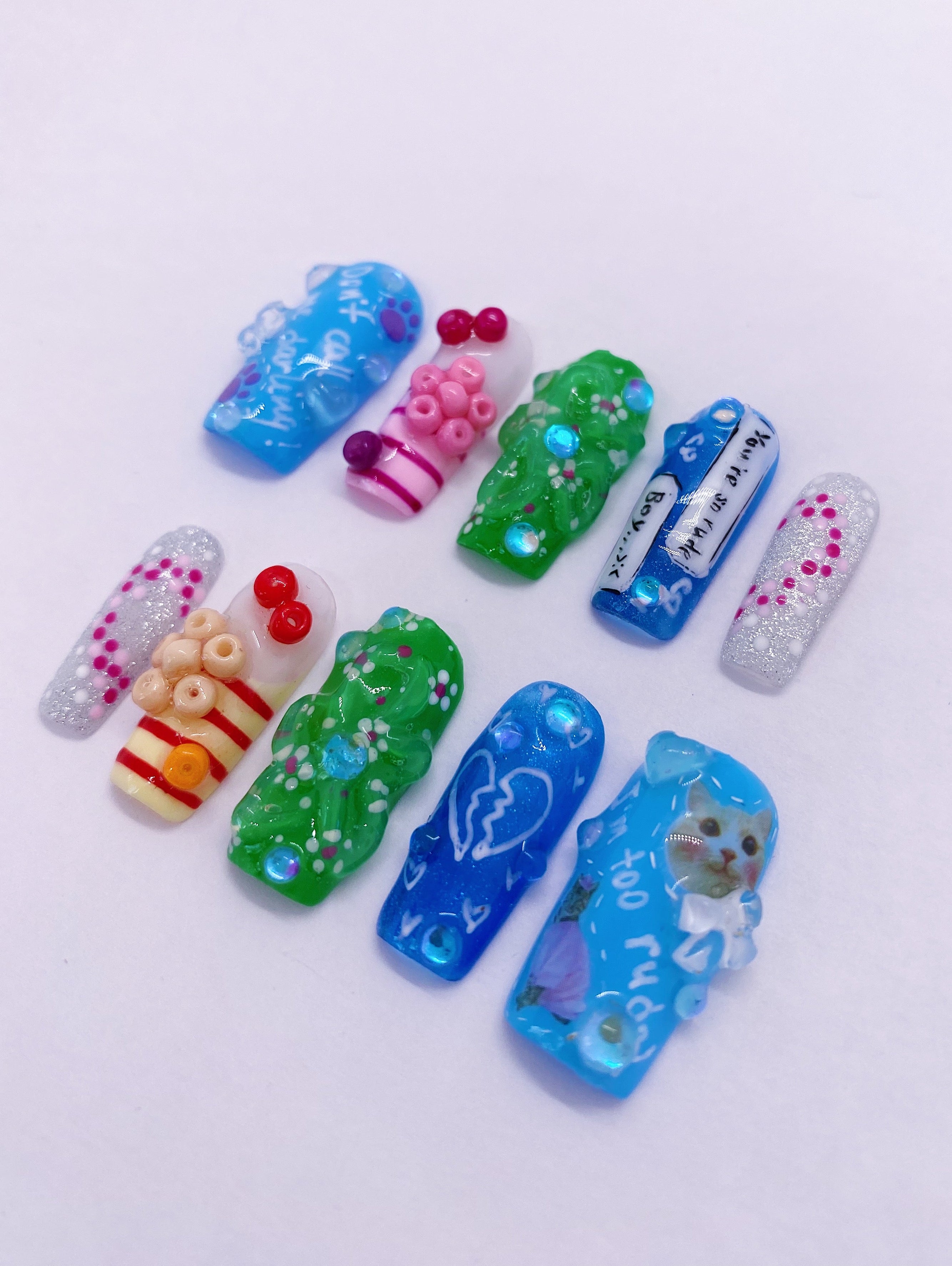 H2H Rude! Press on nails