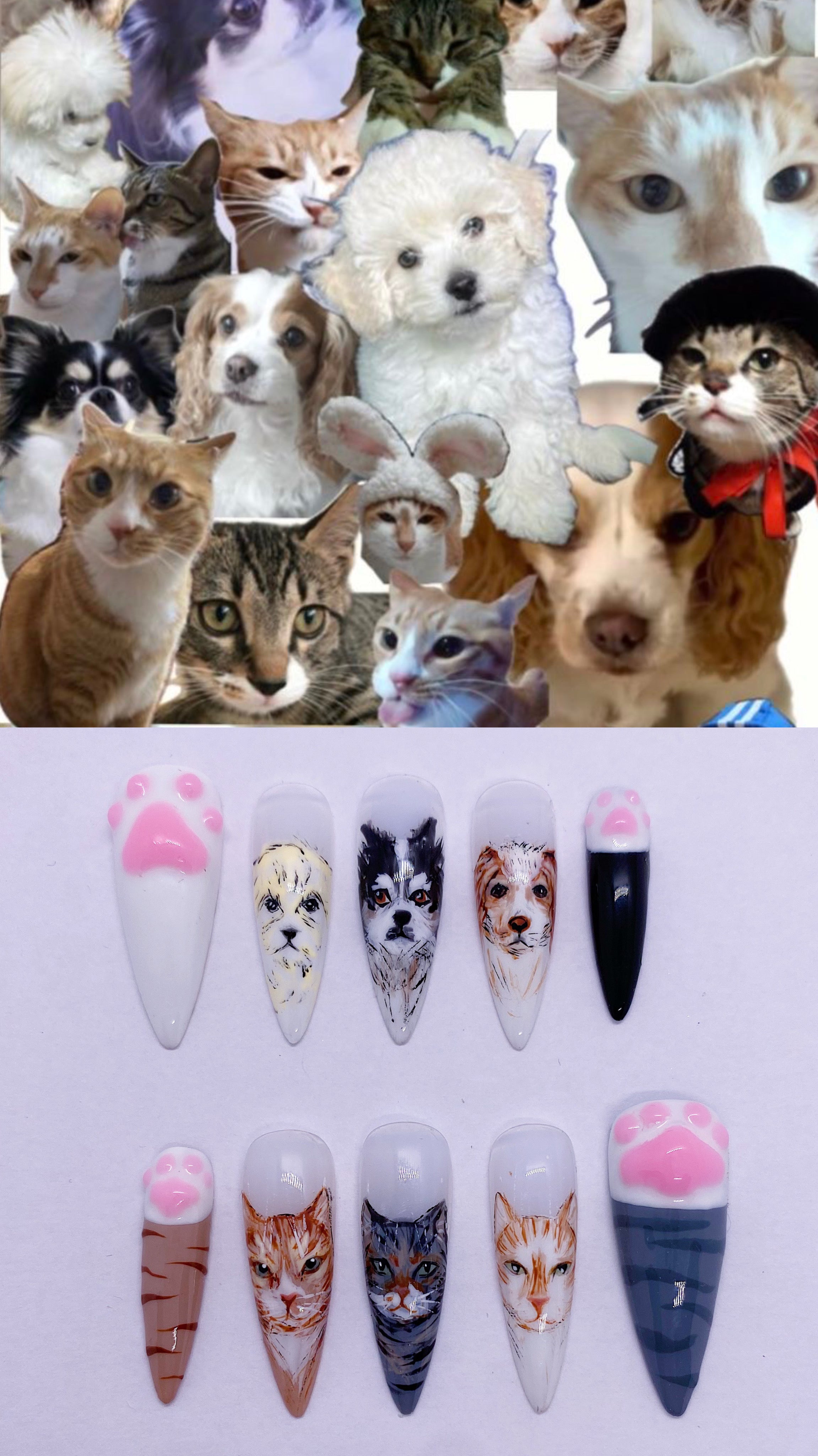 SKZ Petracha press on nails