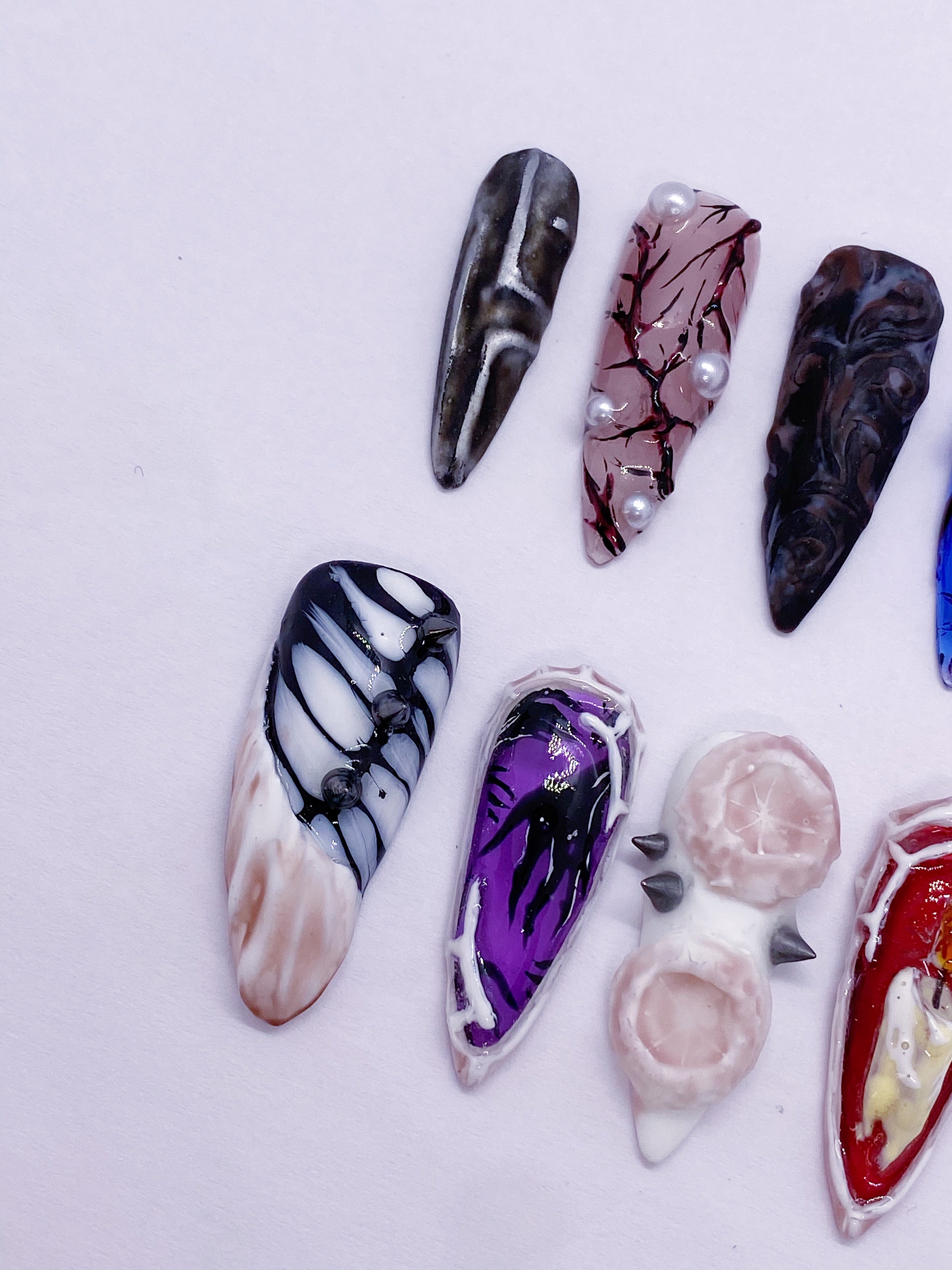 Babymonster Sheesh press on nails