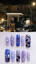 SKZ Cinema press on nails