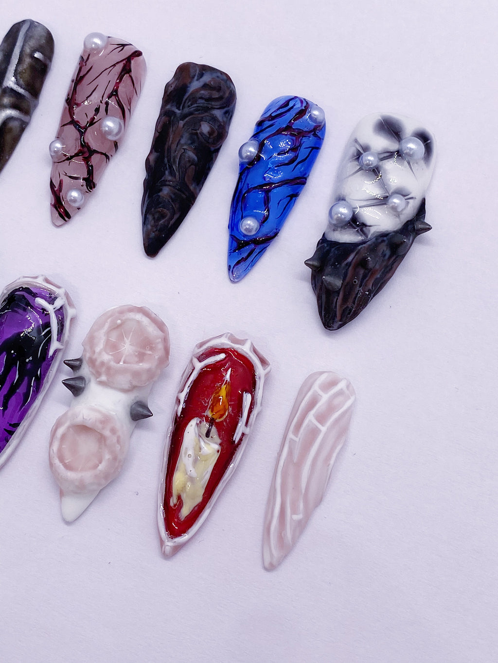 Babymonster Sheesh press on nails