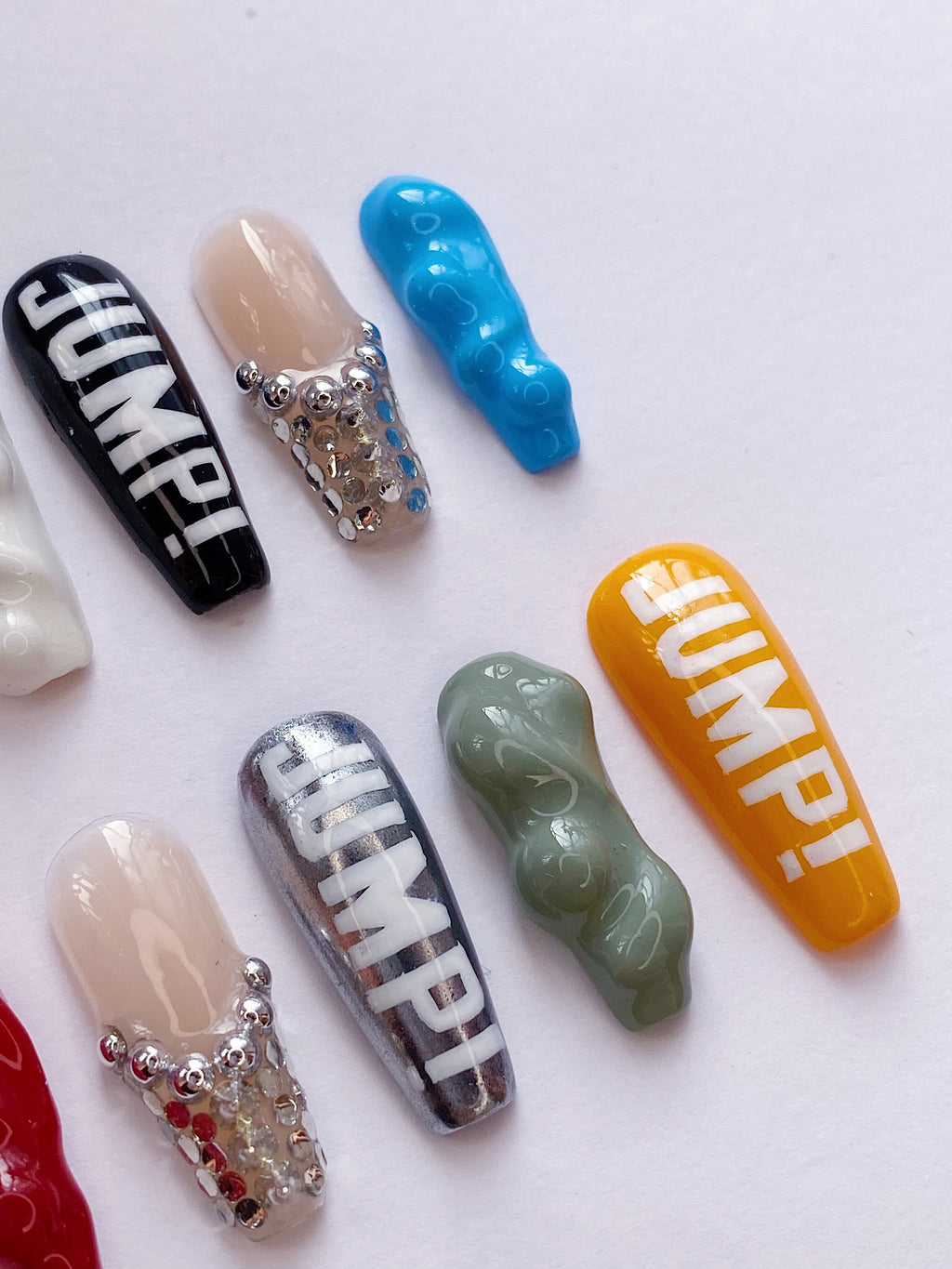 Blackpink JUMP press on nails