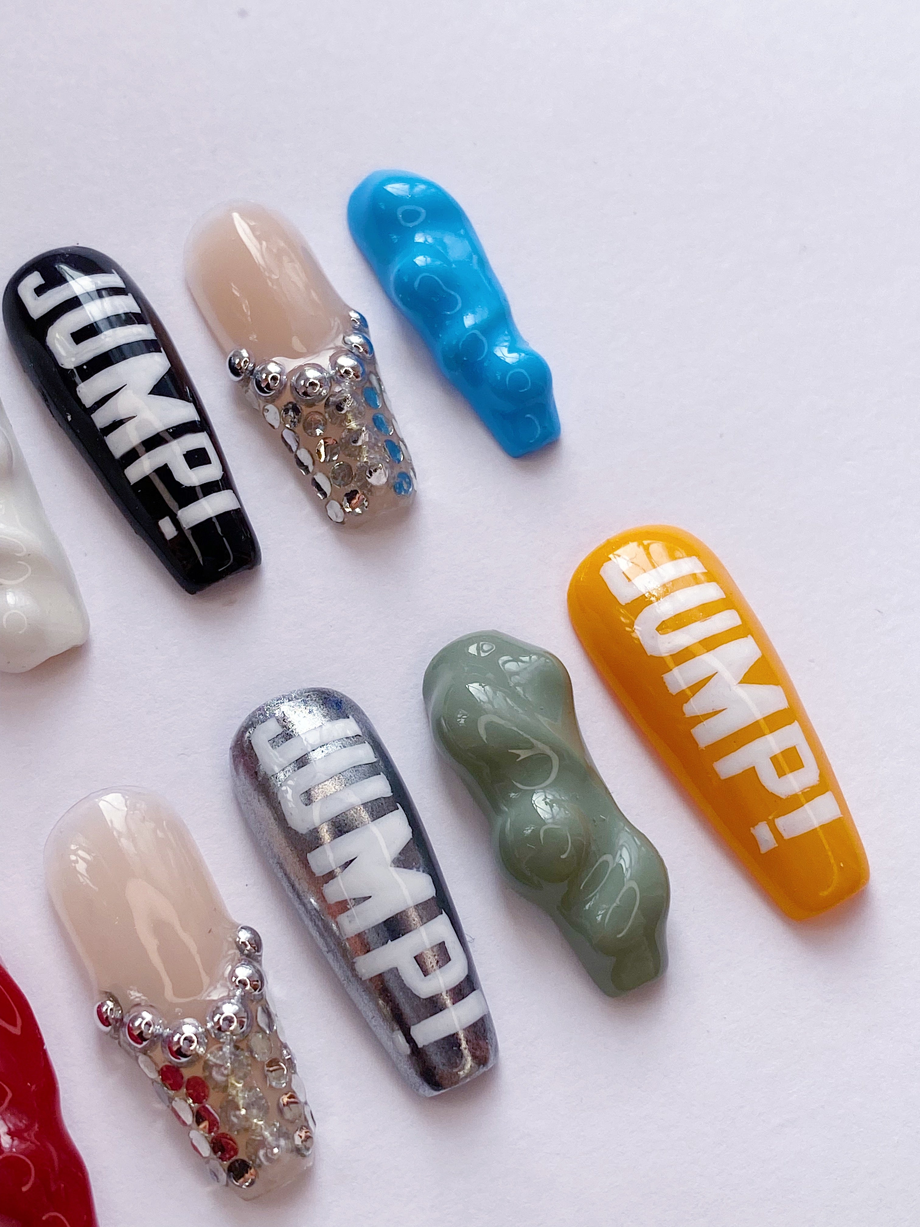 Blackpink JUMP press on nails