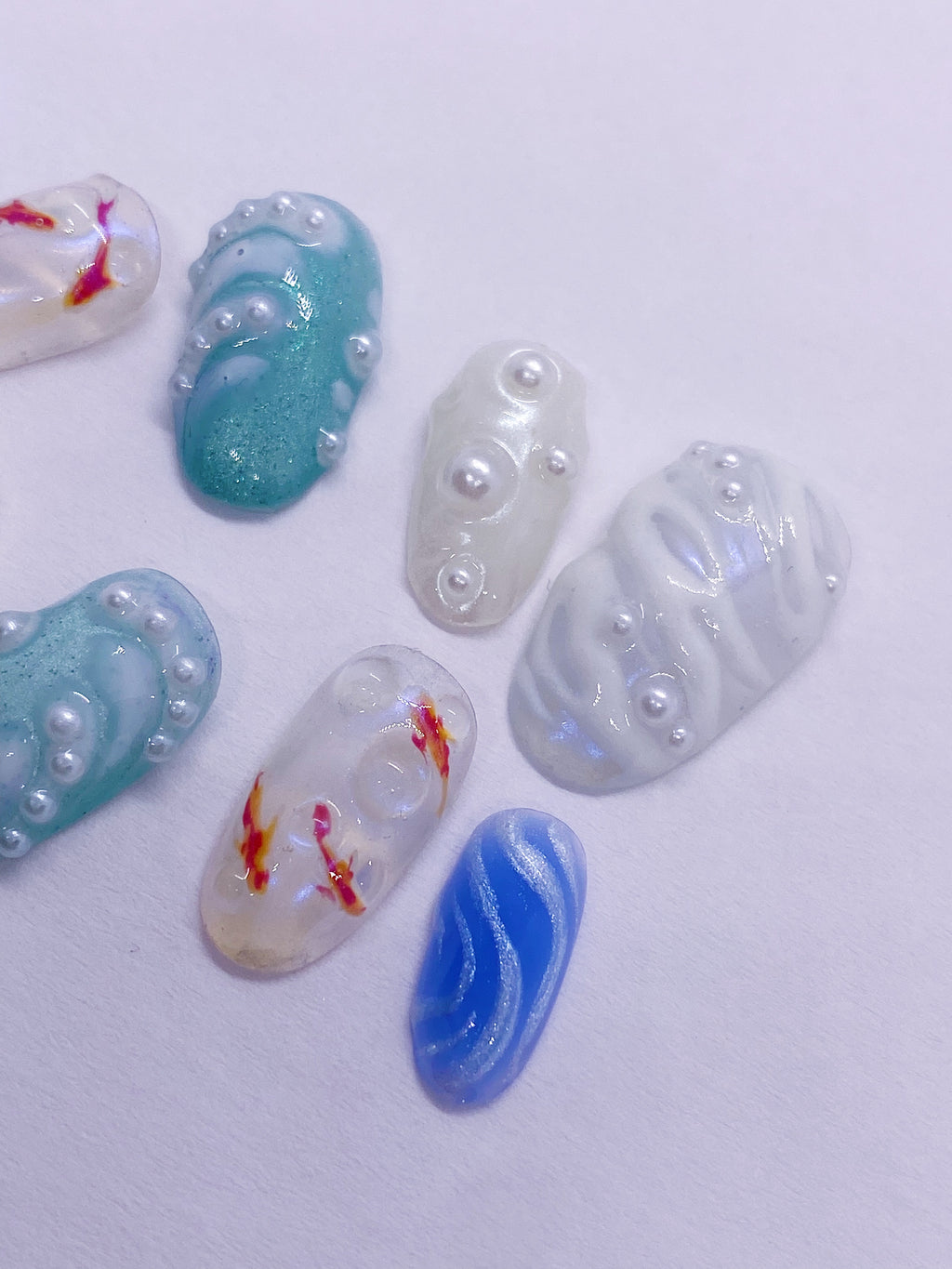 SKZ Lose my breath press on nails