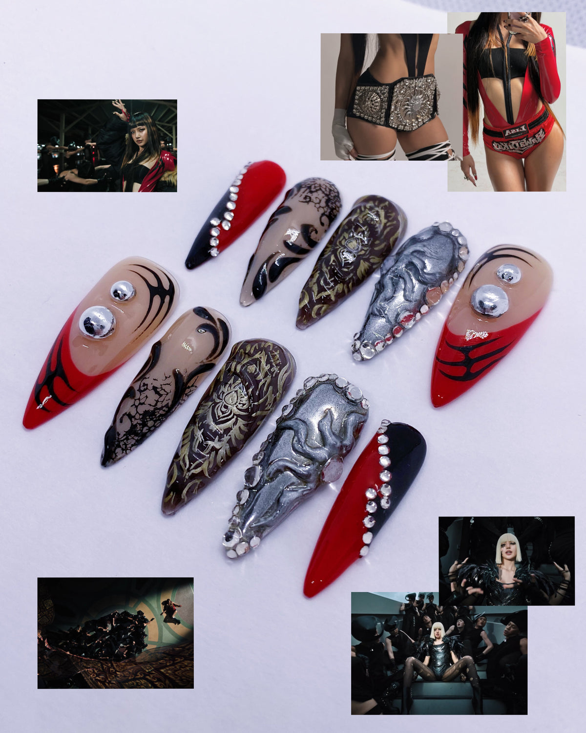 LISA SaWaDiKa press on nails