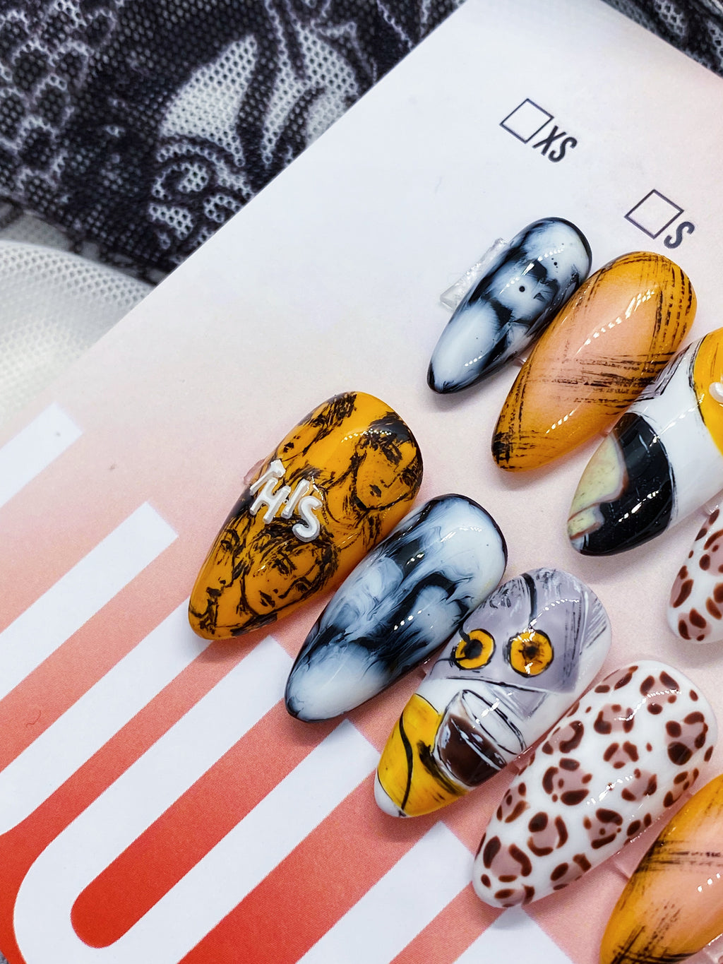 SKZ This&That album concept version press on nails