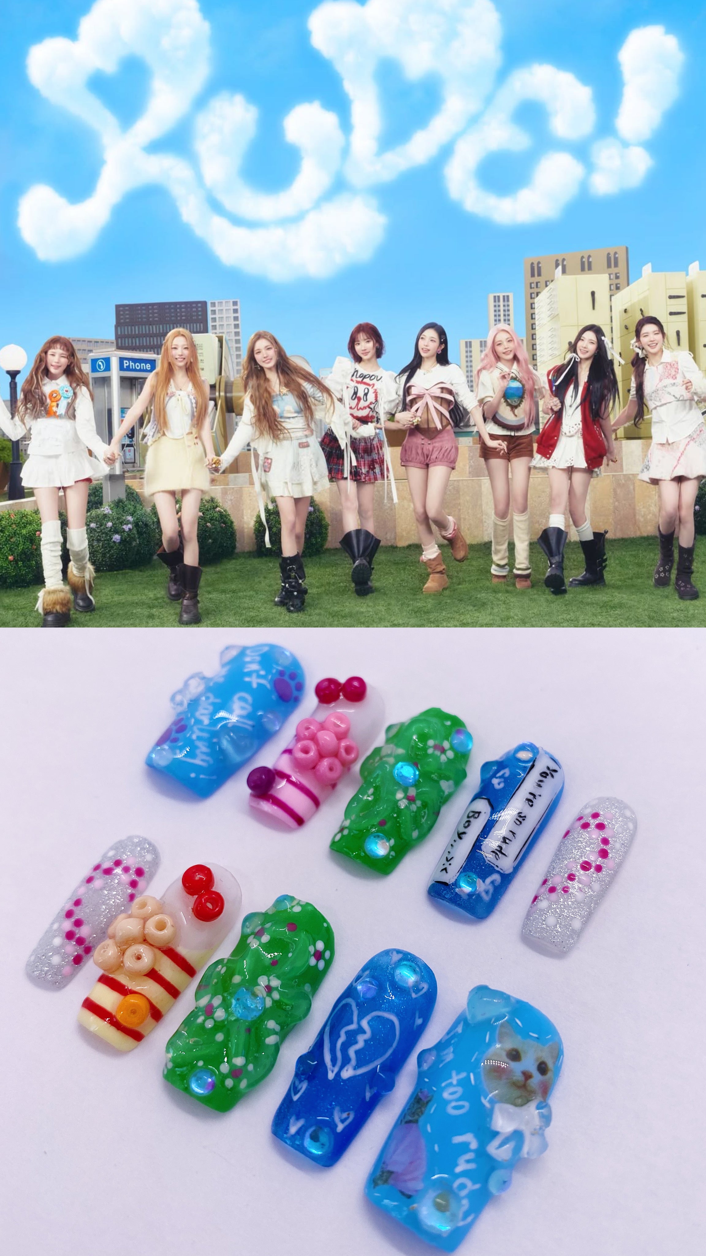 H2H Rude! Press on nails