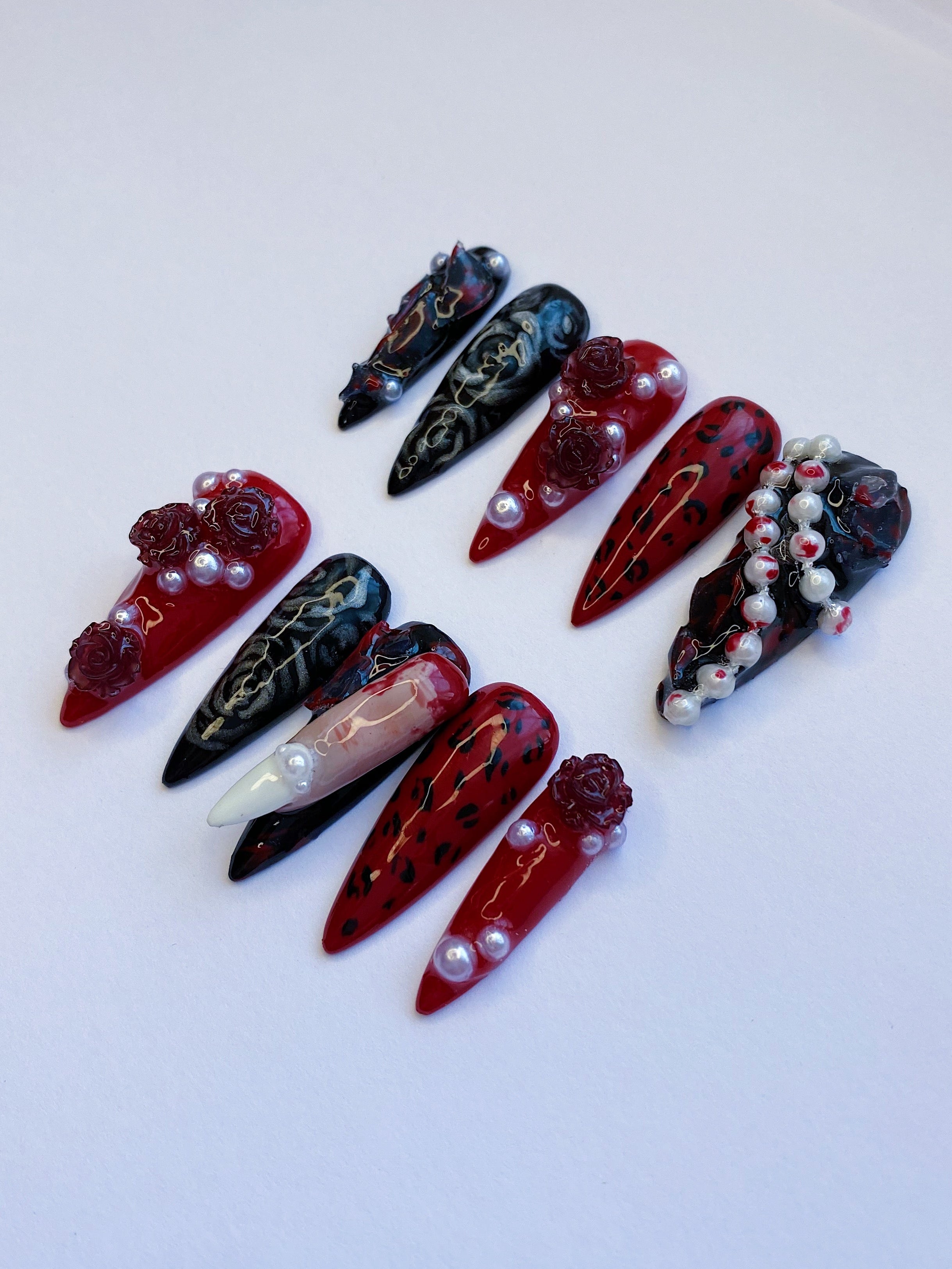 KATSEYE Gabriela press on nails