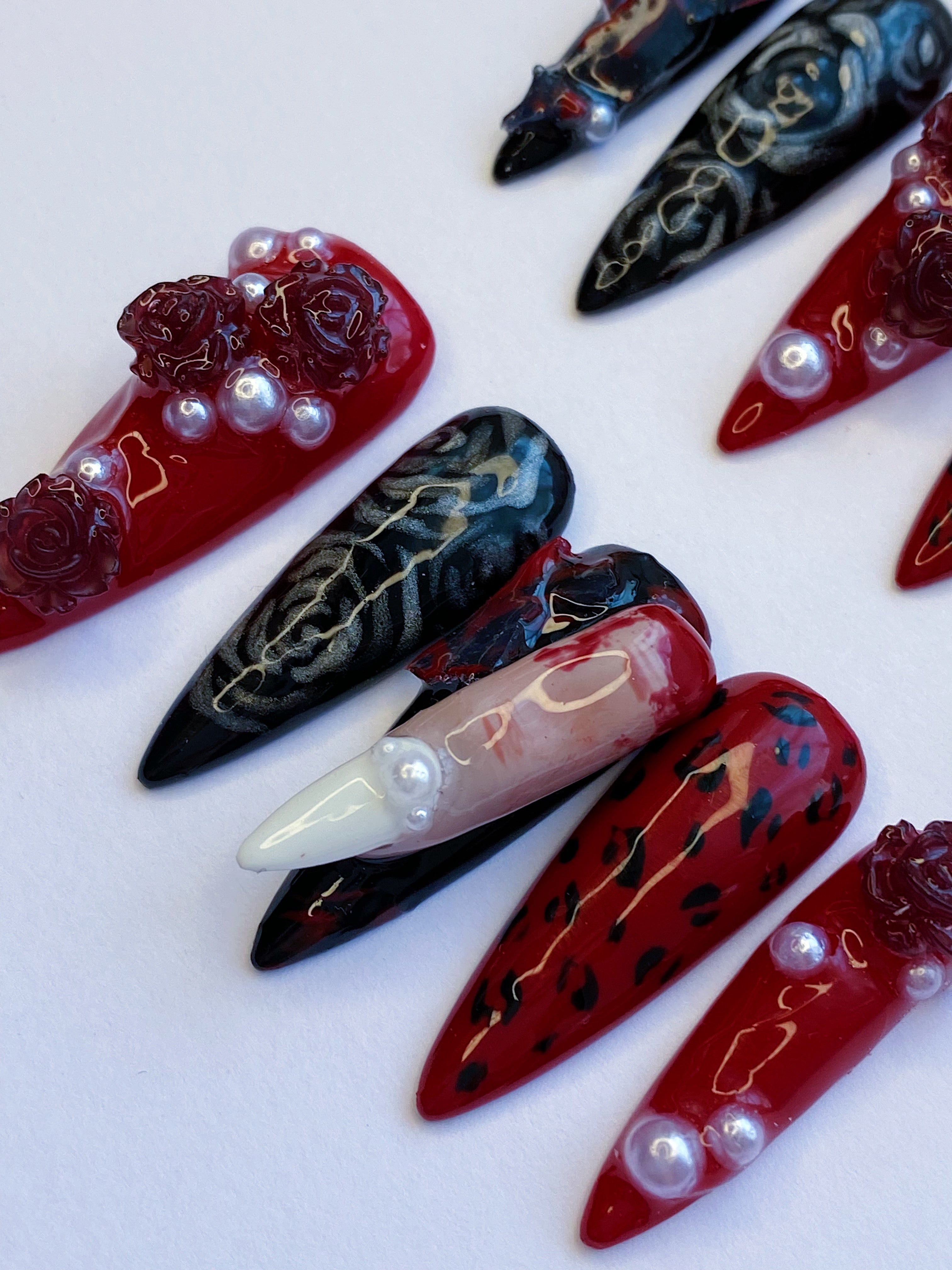 KATSEYE Gabriela press on nails