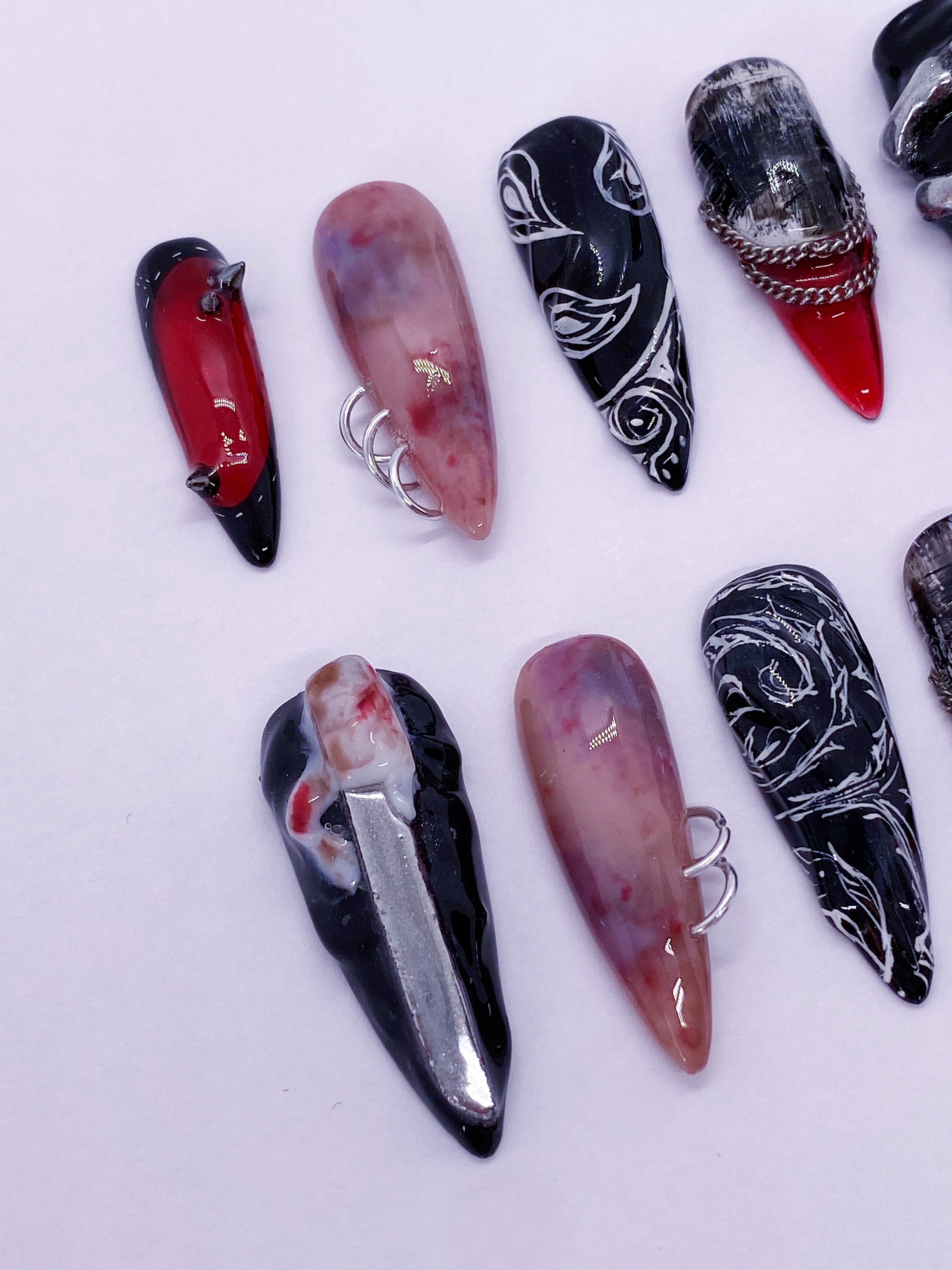 BTS Hooligan press on nails(Ready to claim)