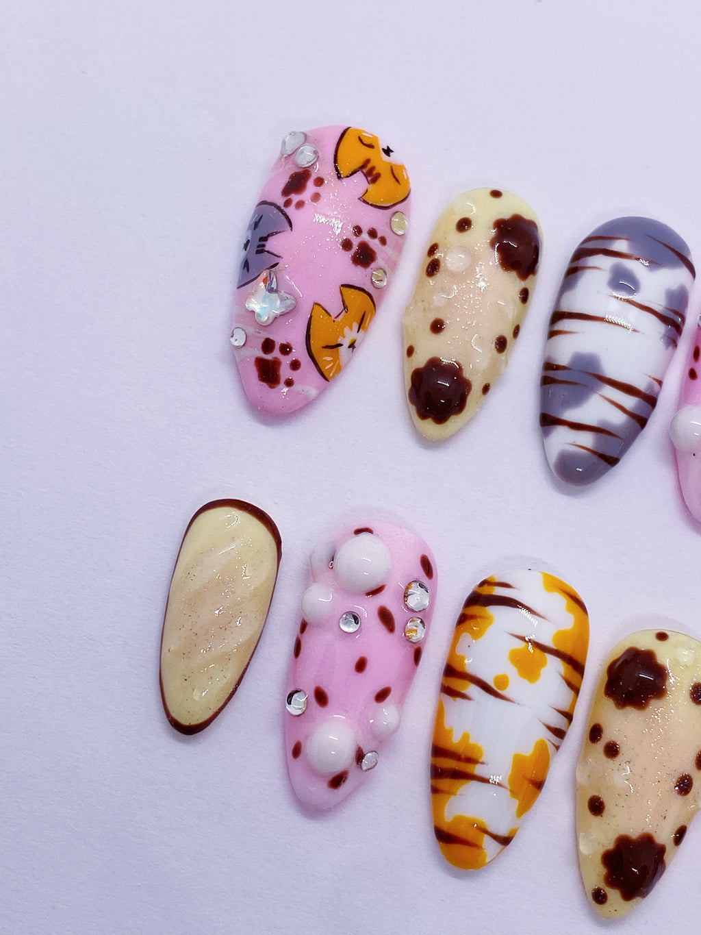 SKZ Lee Know press on nails