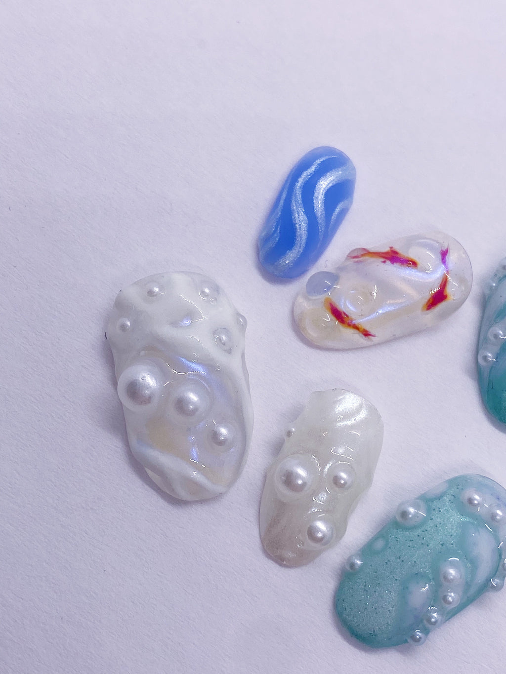 SKZ Lose my breath press on nails
